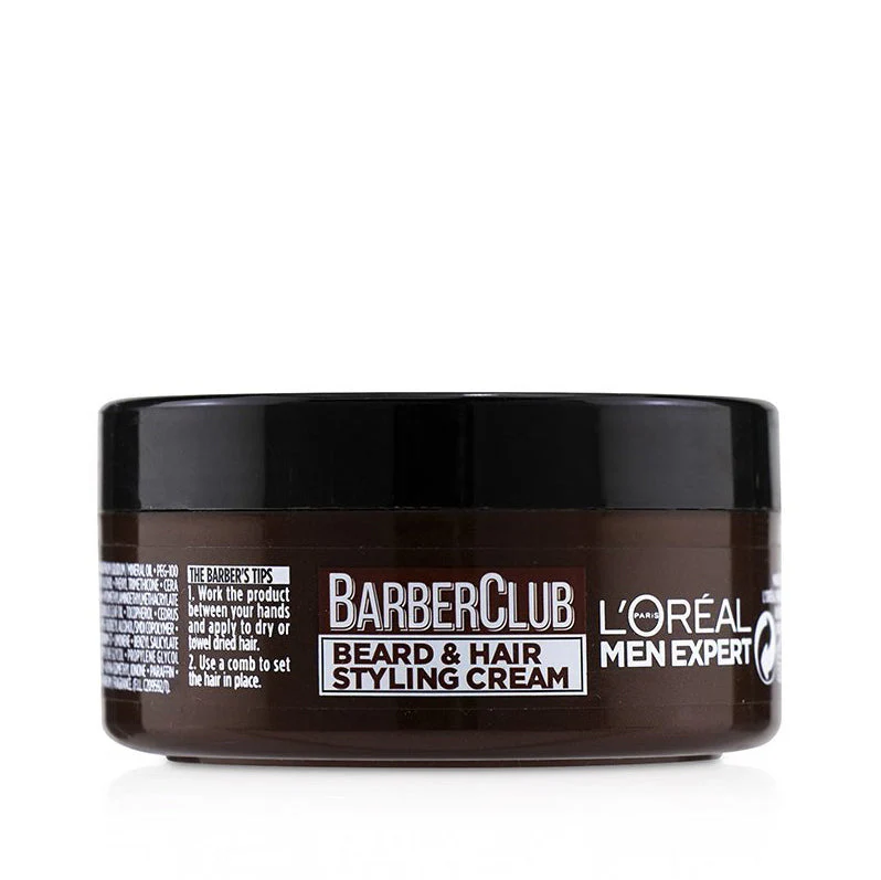 L'Oreal Paris Men Expert Barber Club Beard And Hair Styling Cream 75ml