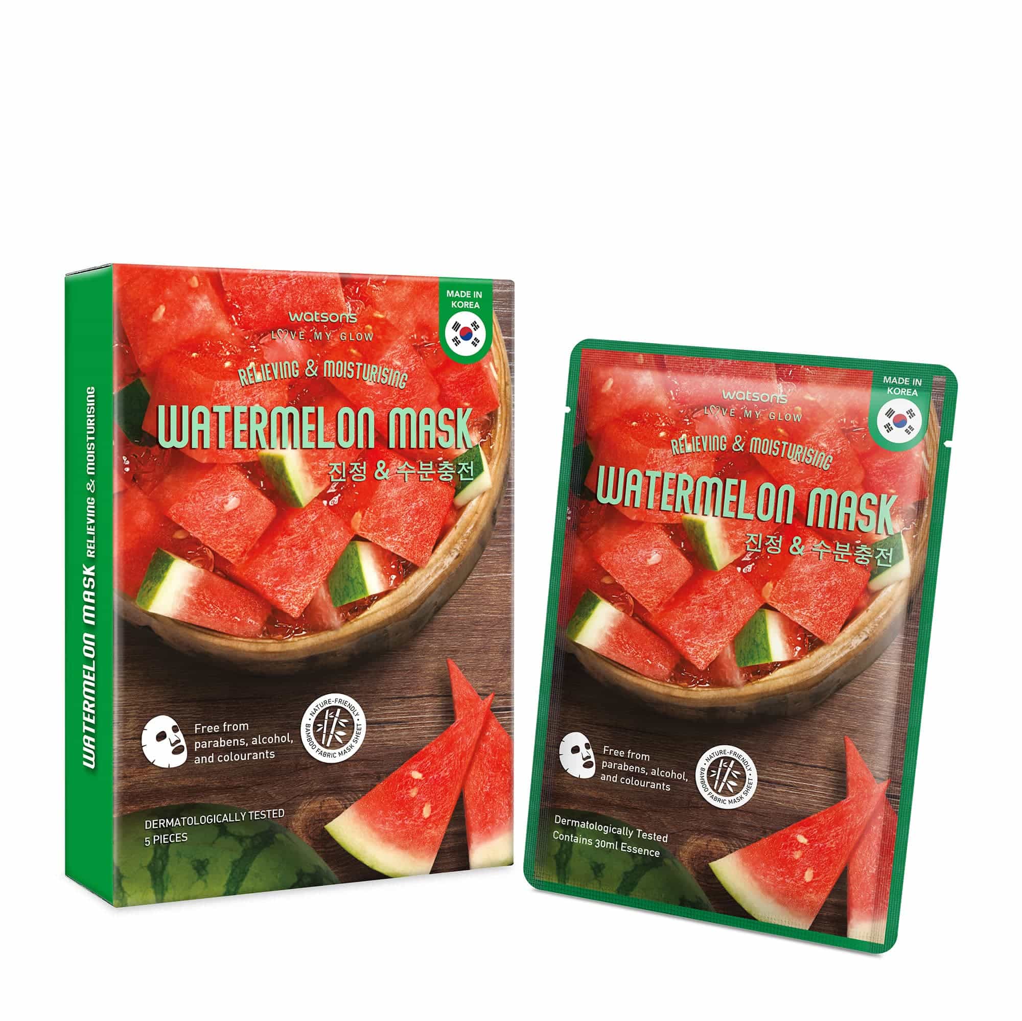 Love My Glow Relieving Sheet Mask Watermelon