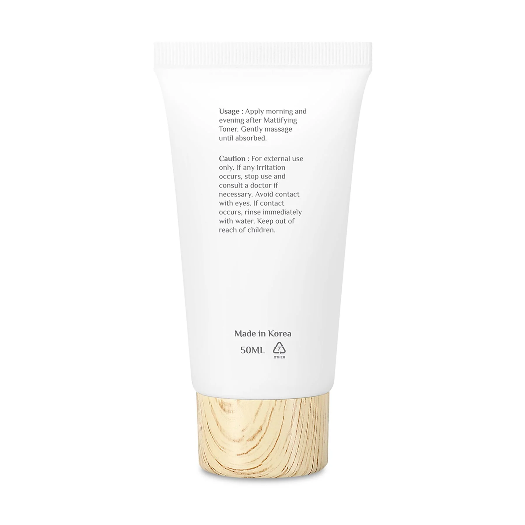 Mattifying Face Lotion Cream Tea Tree & Green Tea 50ml