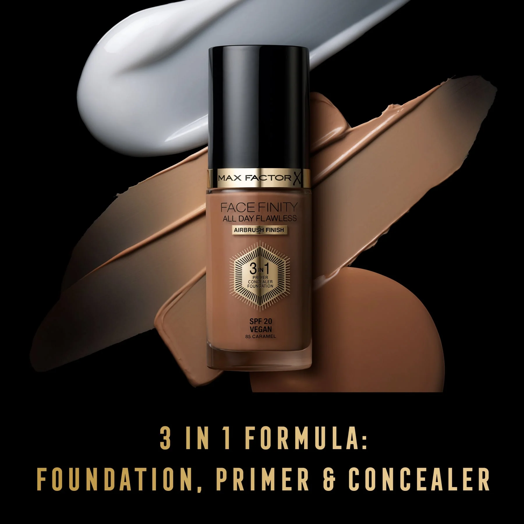 Max Factor Facefinity All Day Flawless 3 In 1 Foundation Matte Finish 30ml - Image 117