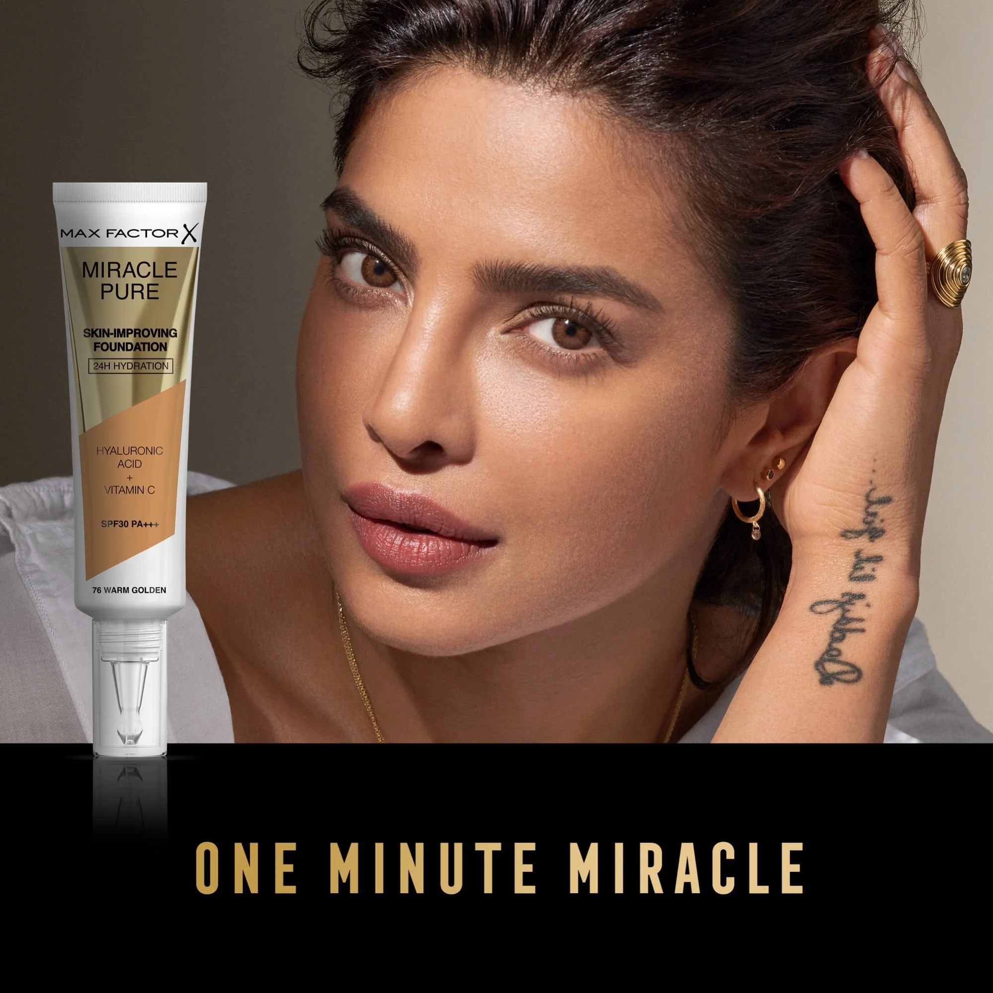Max Factor Miracle Pure Skin-Improving Foundation 30ml - Image 3