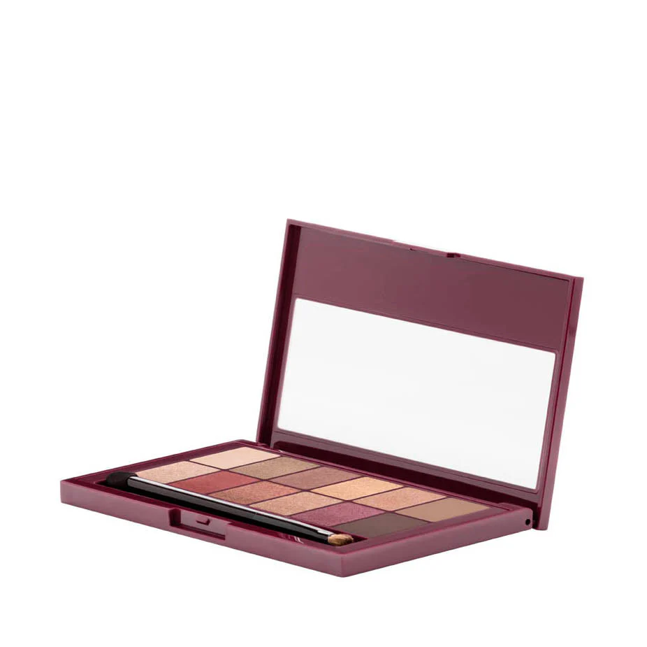 Maybelline The Burgundy Bar Eyeshadow Palette 04 Burgundy - 12 shades - Image 2