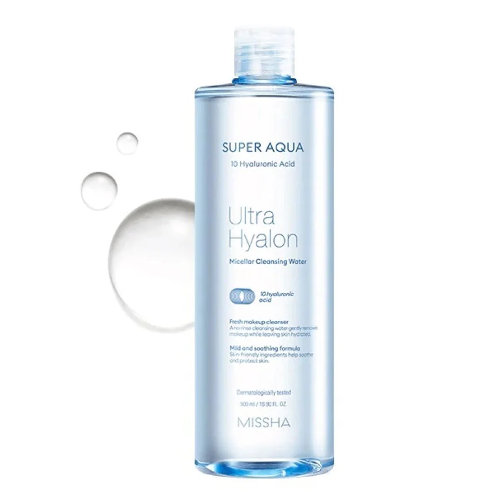 Missha Super Aqua Ultra Hyalron Micellar Cleansing Water 500ml