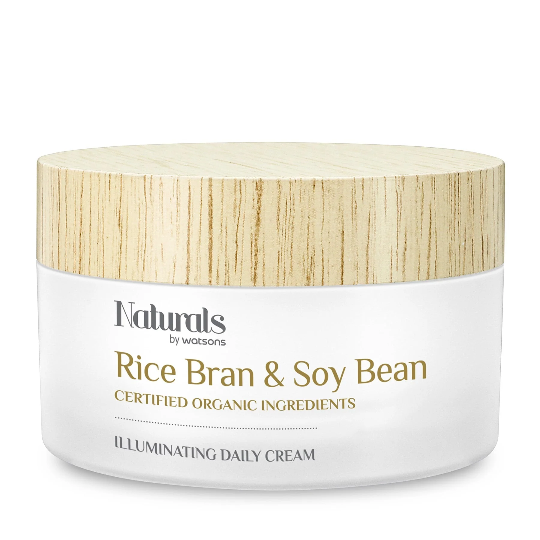 Naturals by Watsons Illuminating Daily Face Cream Rice Bran & Soy Bean 50g