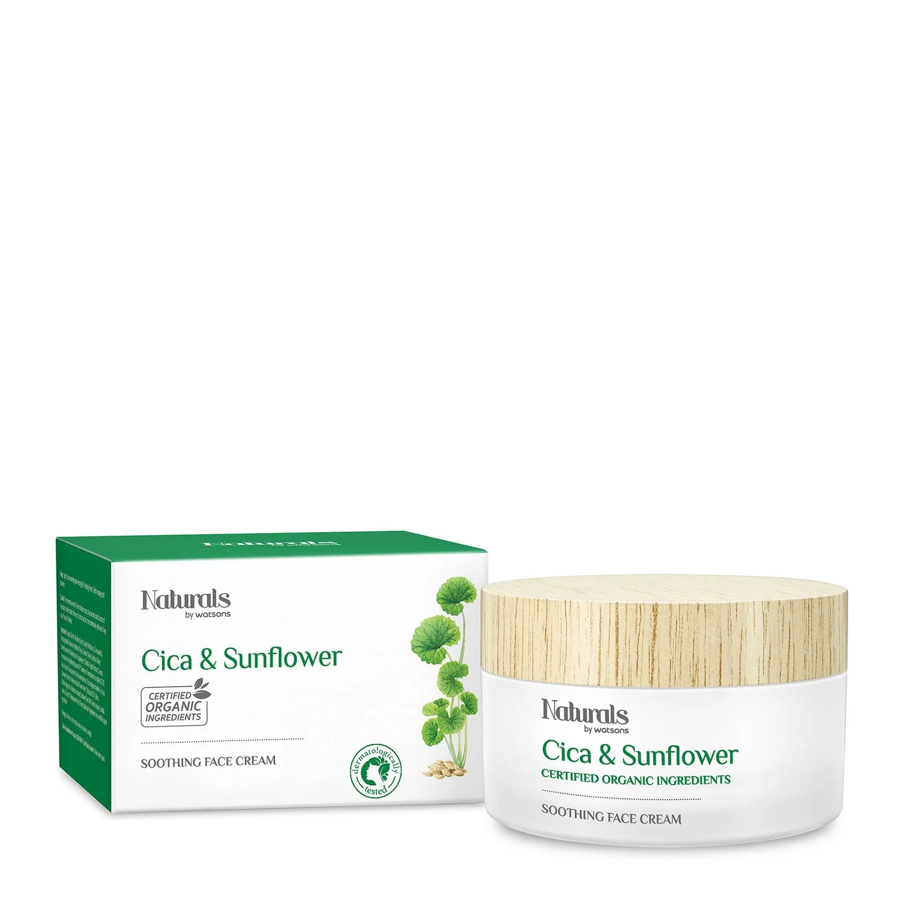Naturals by Watsons Soothing Face Cream Cica & Sunflower 50g