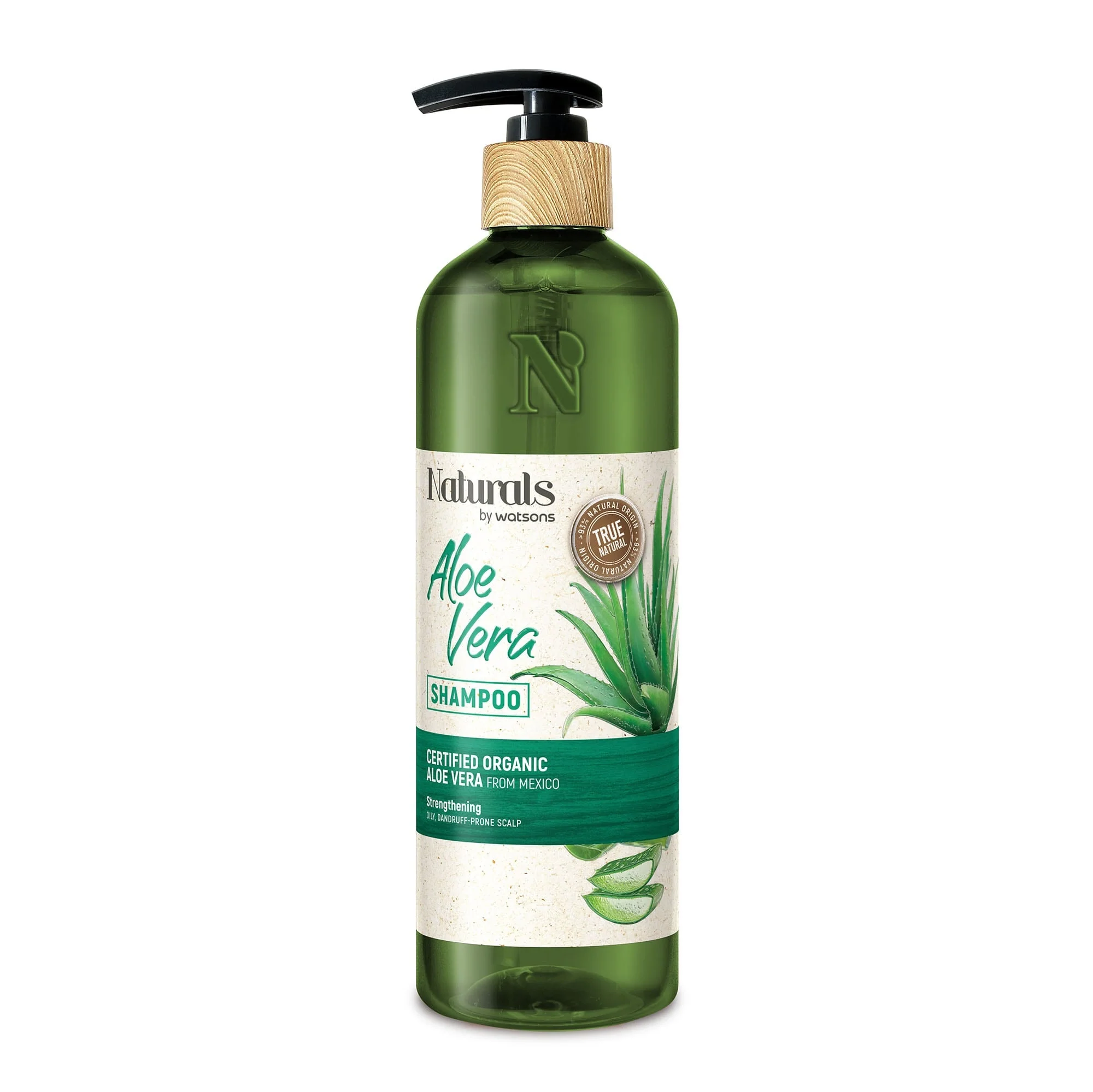 Naturals by Watsons Strengthening Shampoo Aloe Vera Oily, Dandruff-Prone Scalp - Image 3