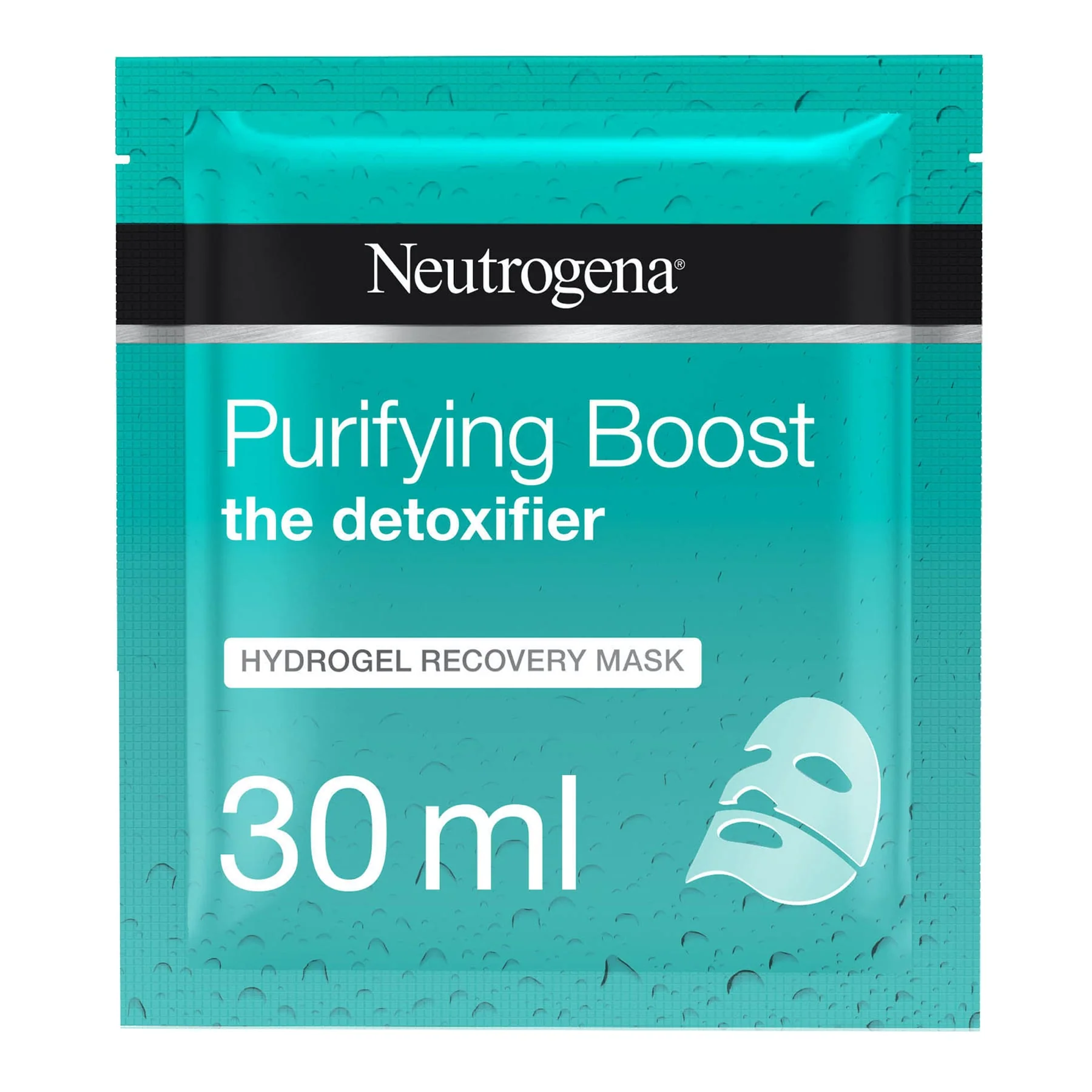 Neutrogena Purifying Boost Hydrogel Recovery Sheet Mask The Detoxifier 1pc