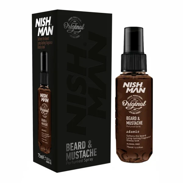Nishman Beard & Mustache Parfumed Spray 75ml