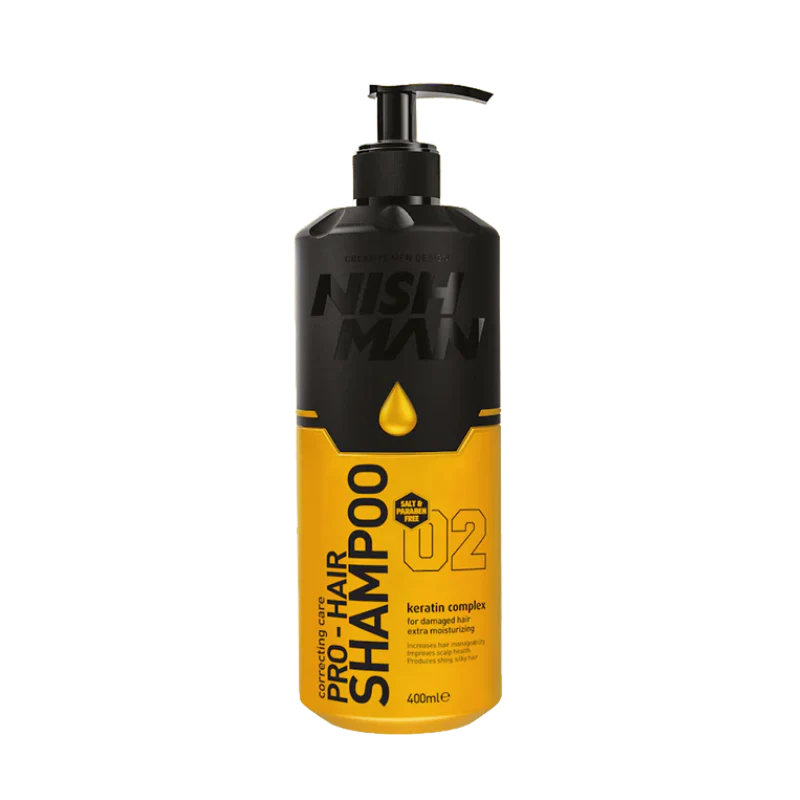 Nishman Keratin Complex Shampoo 400ml