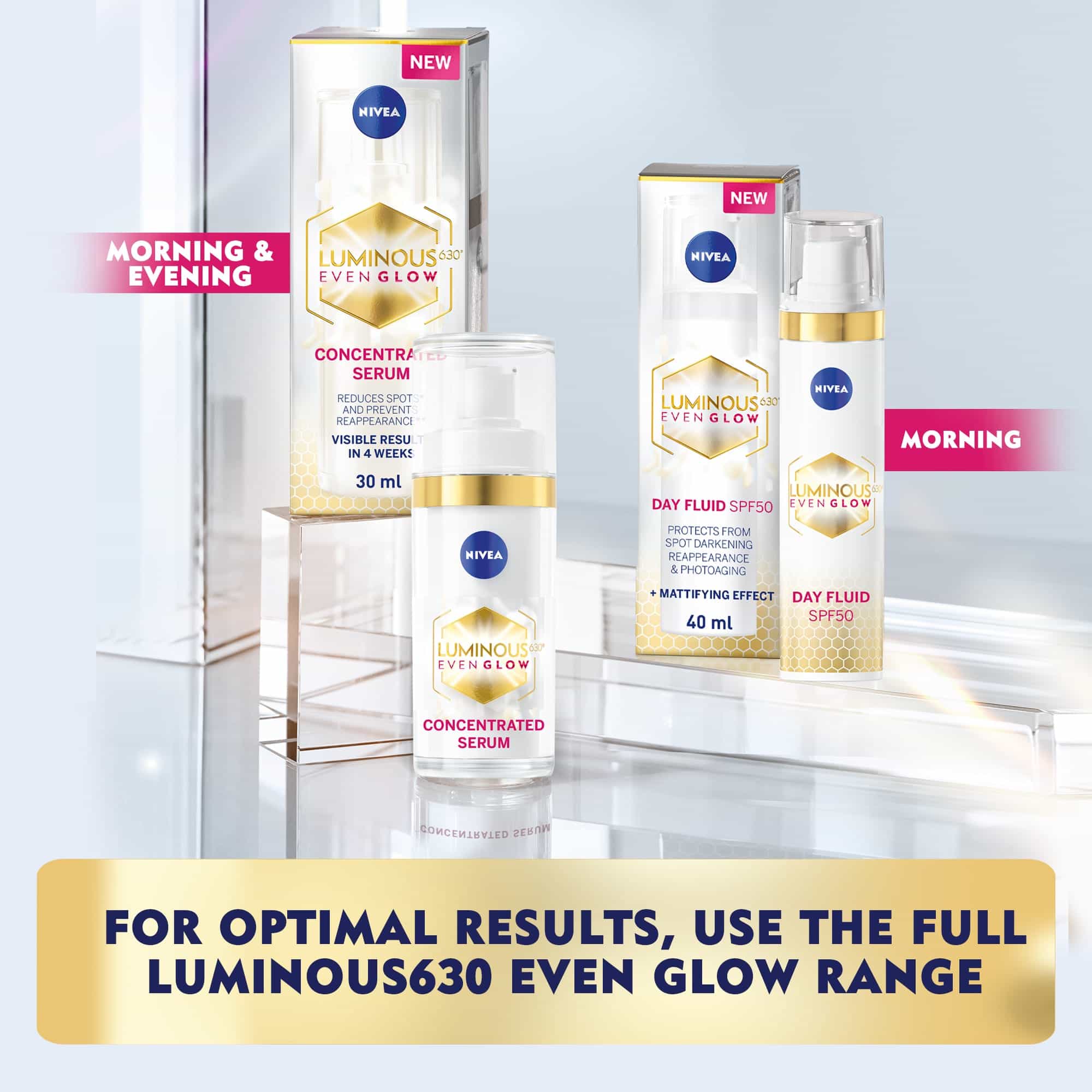 Nivea Luminous630 Even Glow Spot Protection Concentrated Face Serum 30ml - Image 5