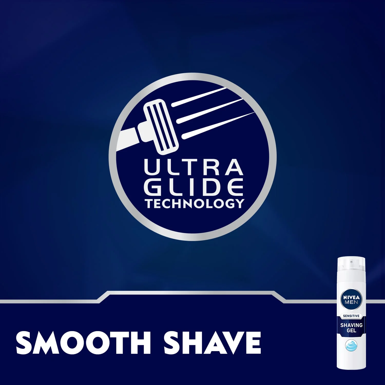 Nivea Men Sensitive Shaving Gel 200ml - Image 5