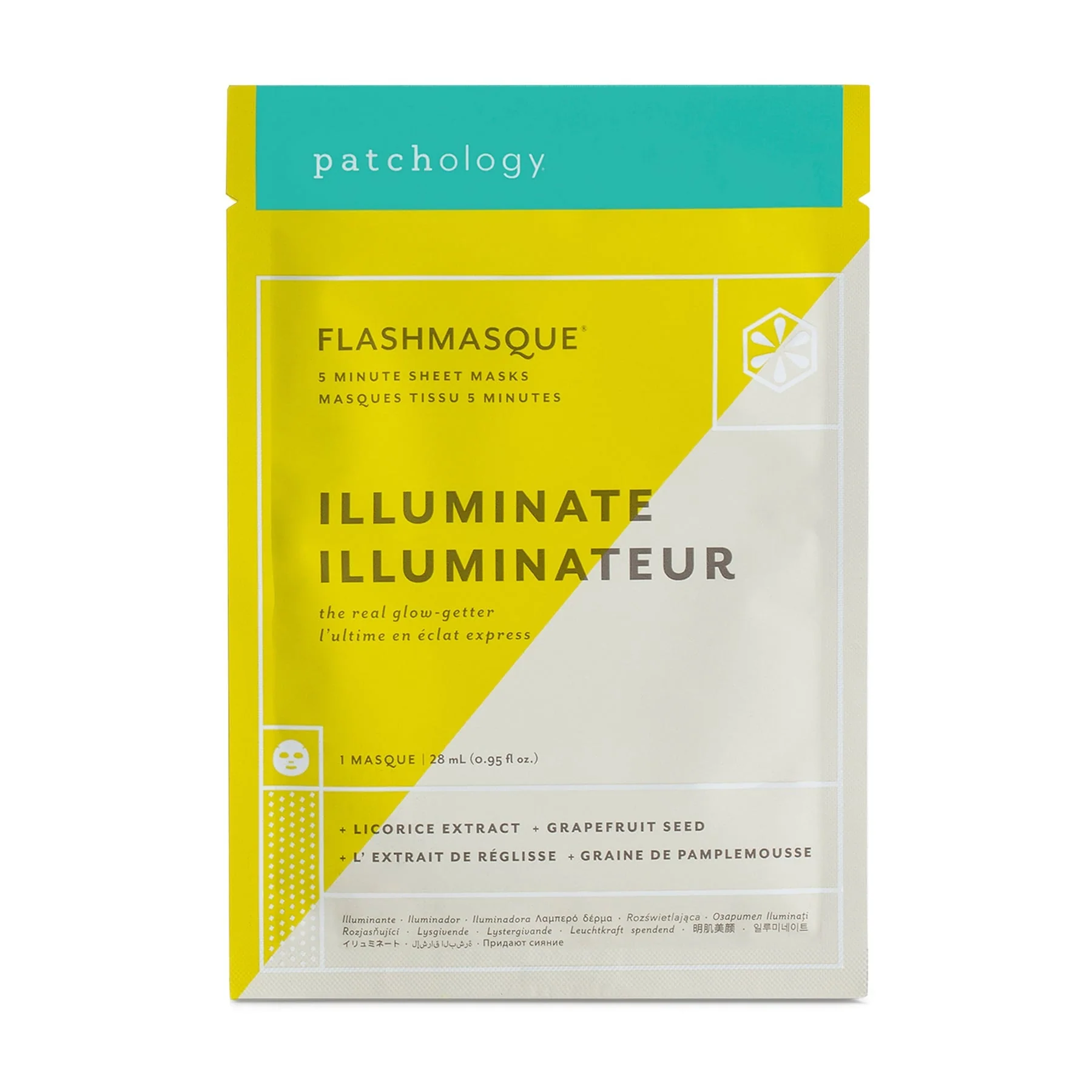 Patchology FlashMasque Illuminate Sheet Mask