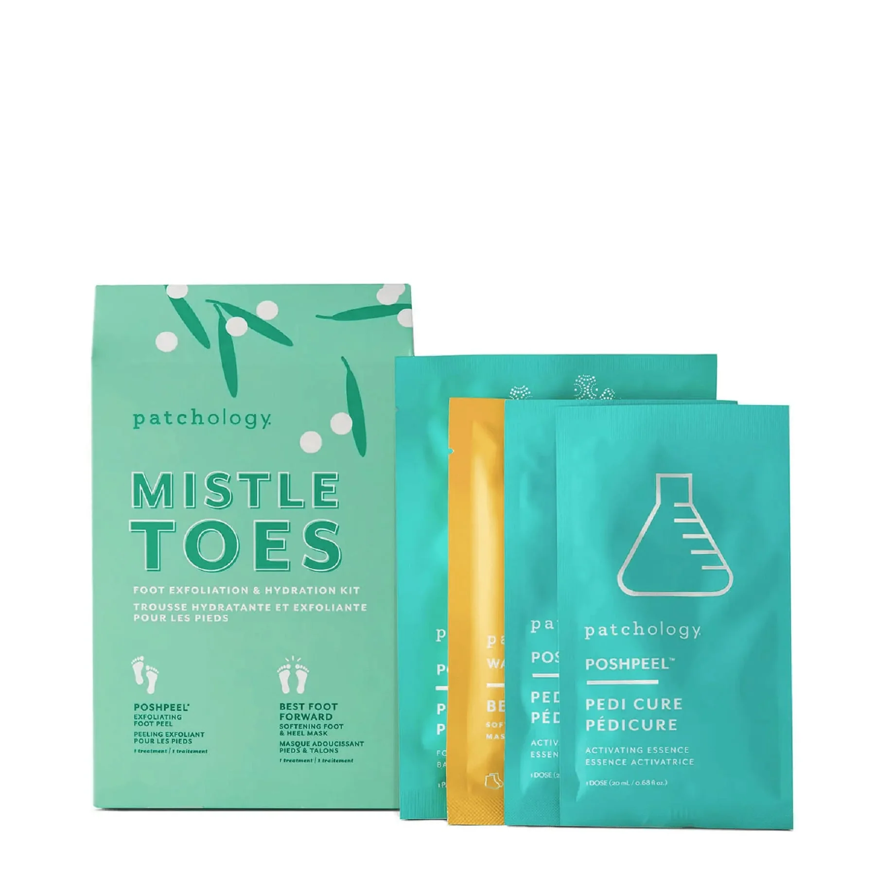 Patchology Mistle Toes Foot Exfoliation & Hydration Kit