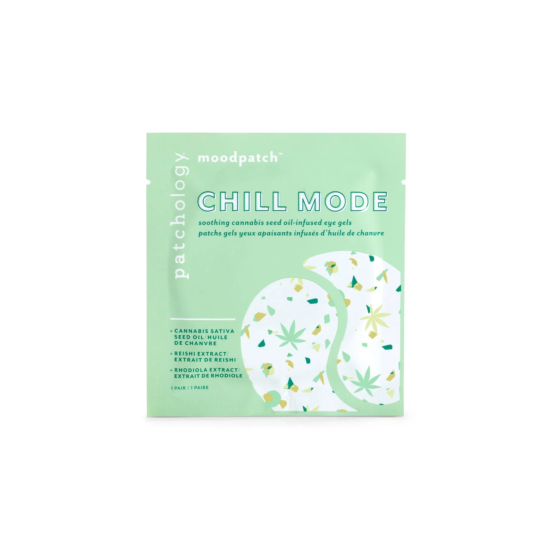 Patchology Moodpatch Chill Mode Eye Gel Single Pack 1 pair