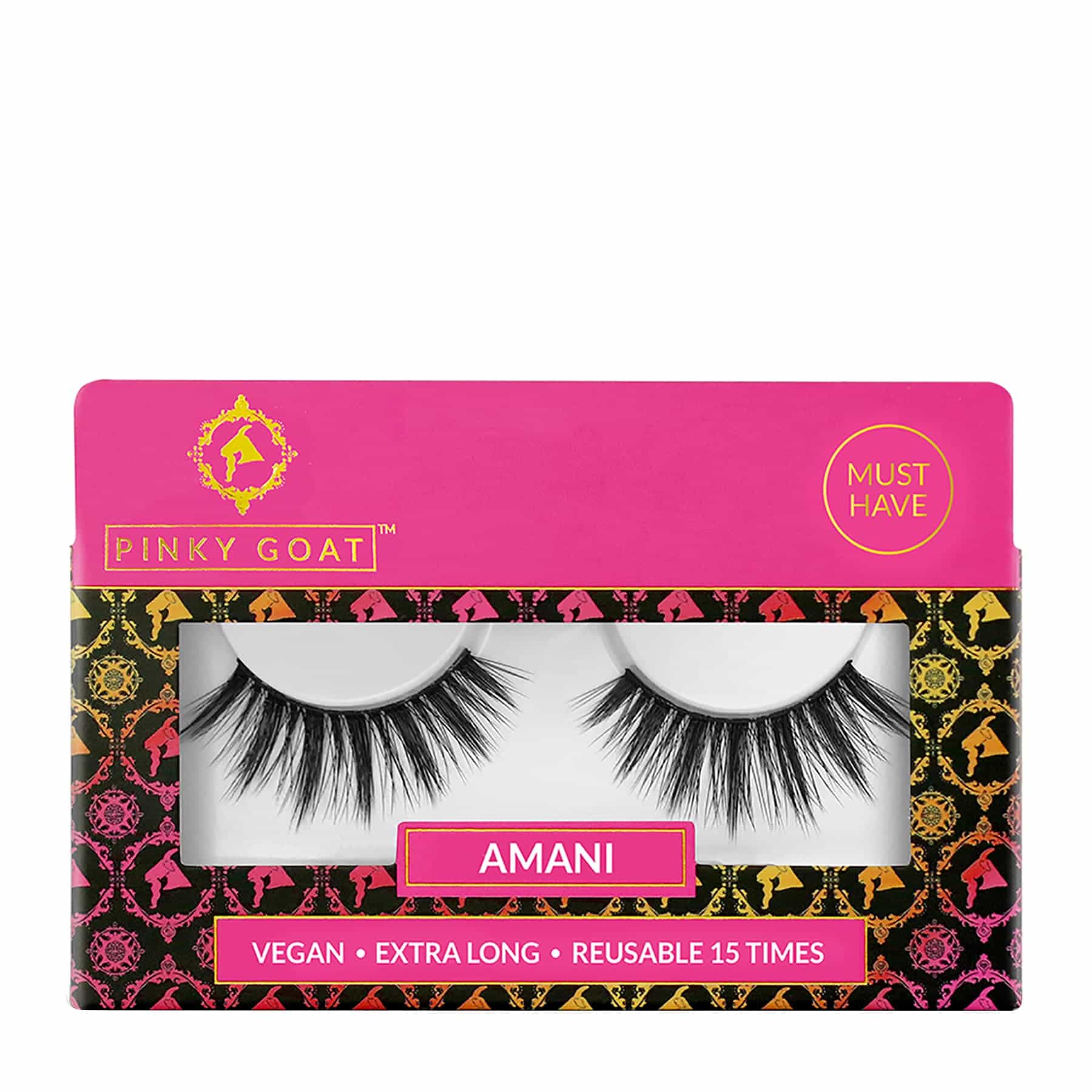 Pinky Goat Amani False Eyelashes Vegan 1 pair