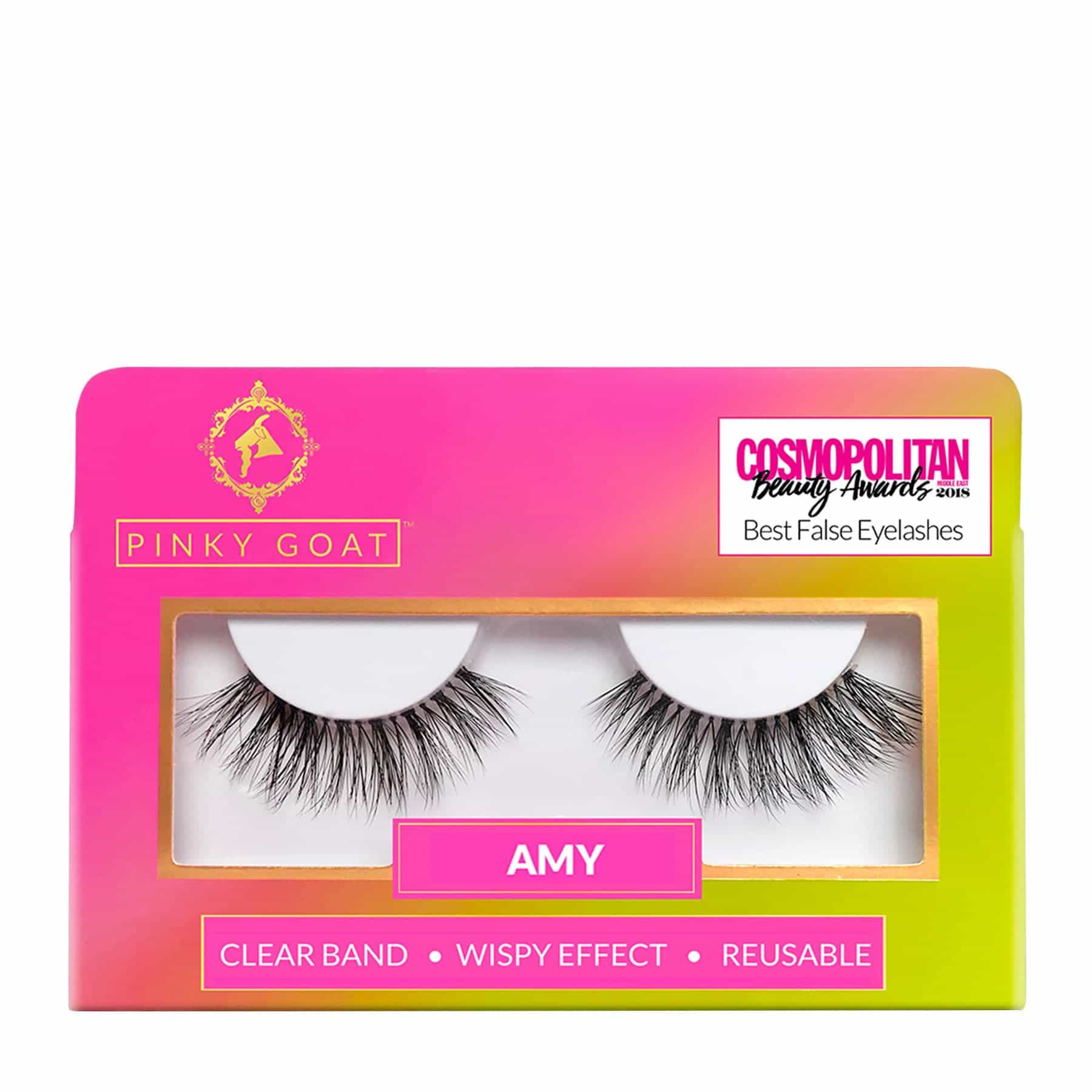 Pinky Goat Amy False Eyelashes Vegan 1 pair