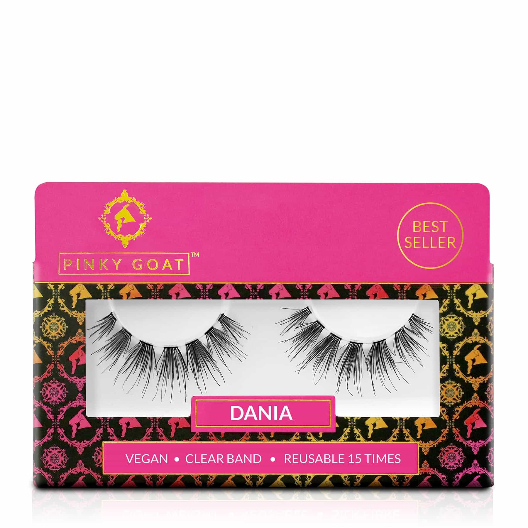 Pinky Goat Dania False Eyelashes Vegan 1 pair
