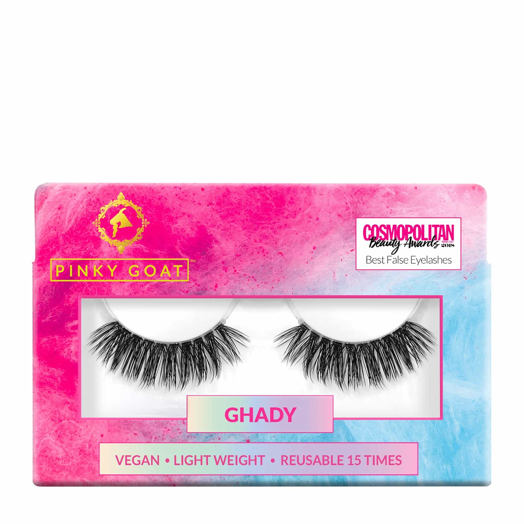 Pinky Goat Ghady False Eyelashes Vegan 1 pair