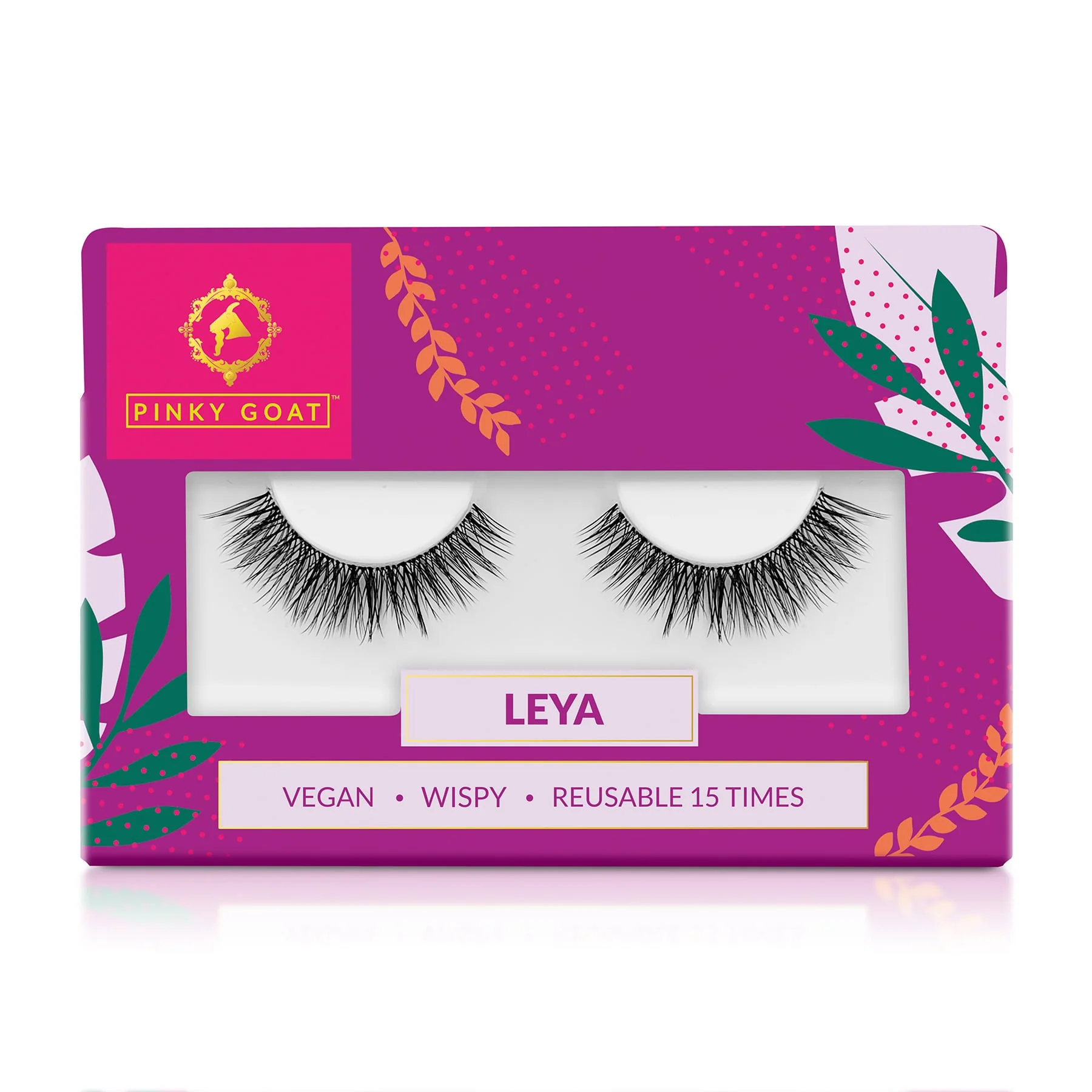 Pinky Goat Leya Lengthening Vegan False Eyelashes 1 pair