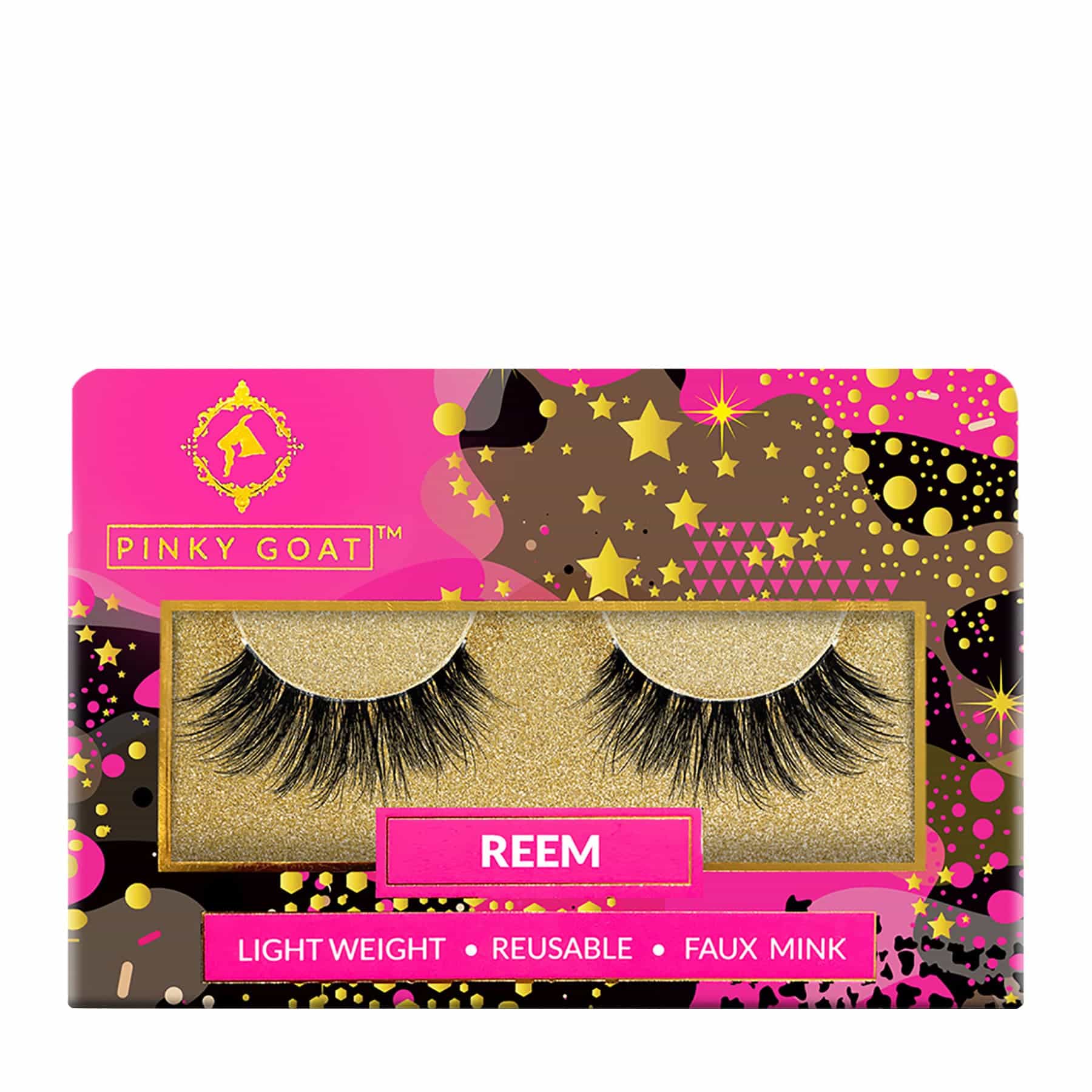 Pinky Goat Reem False Eyelashes Vegan 1 pair