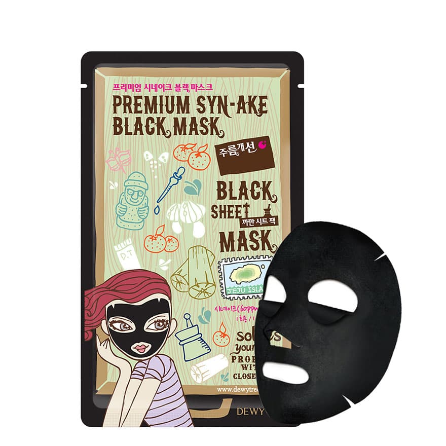 Premium Syn-Ake Black Sheet Mask 1pc