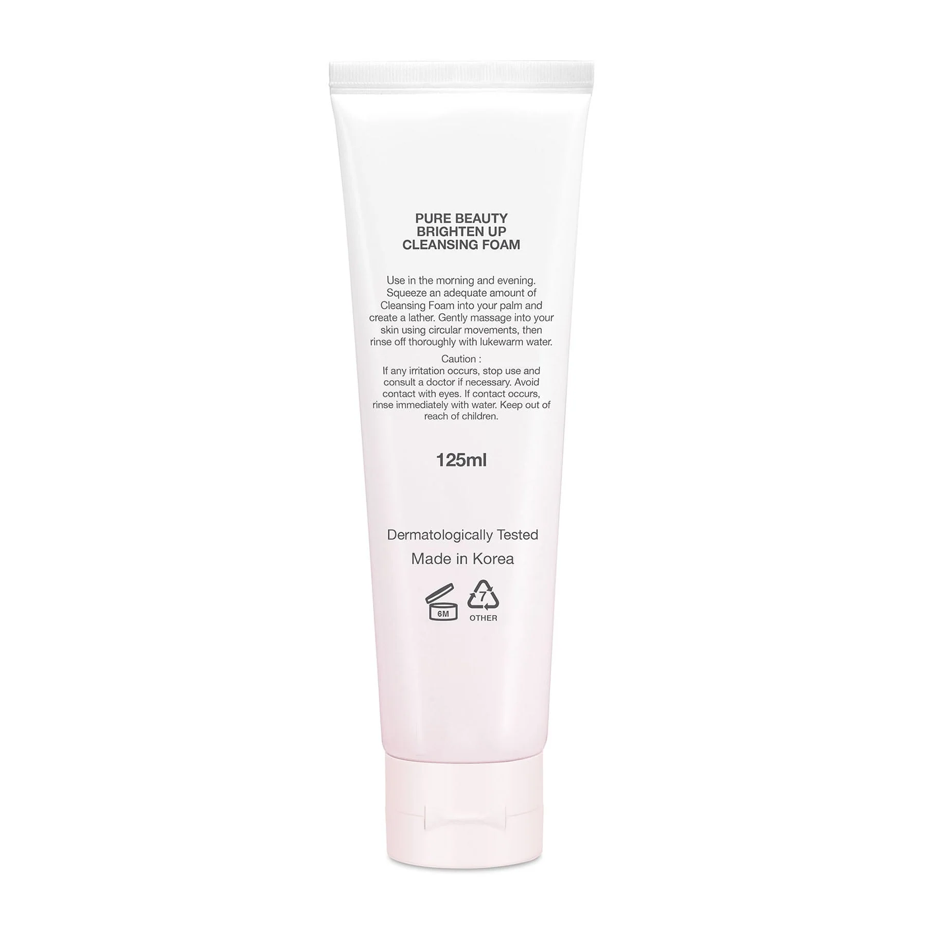 Pure Beauty Brighten Up Cleansing Foam Brightening 125ml - Image 2