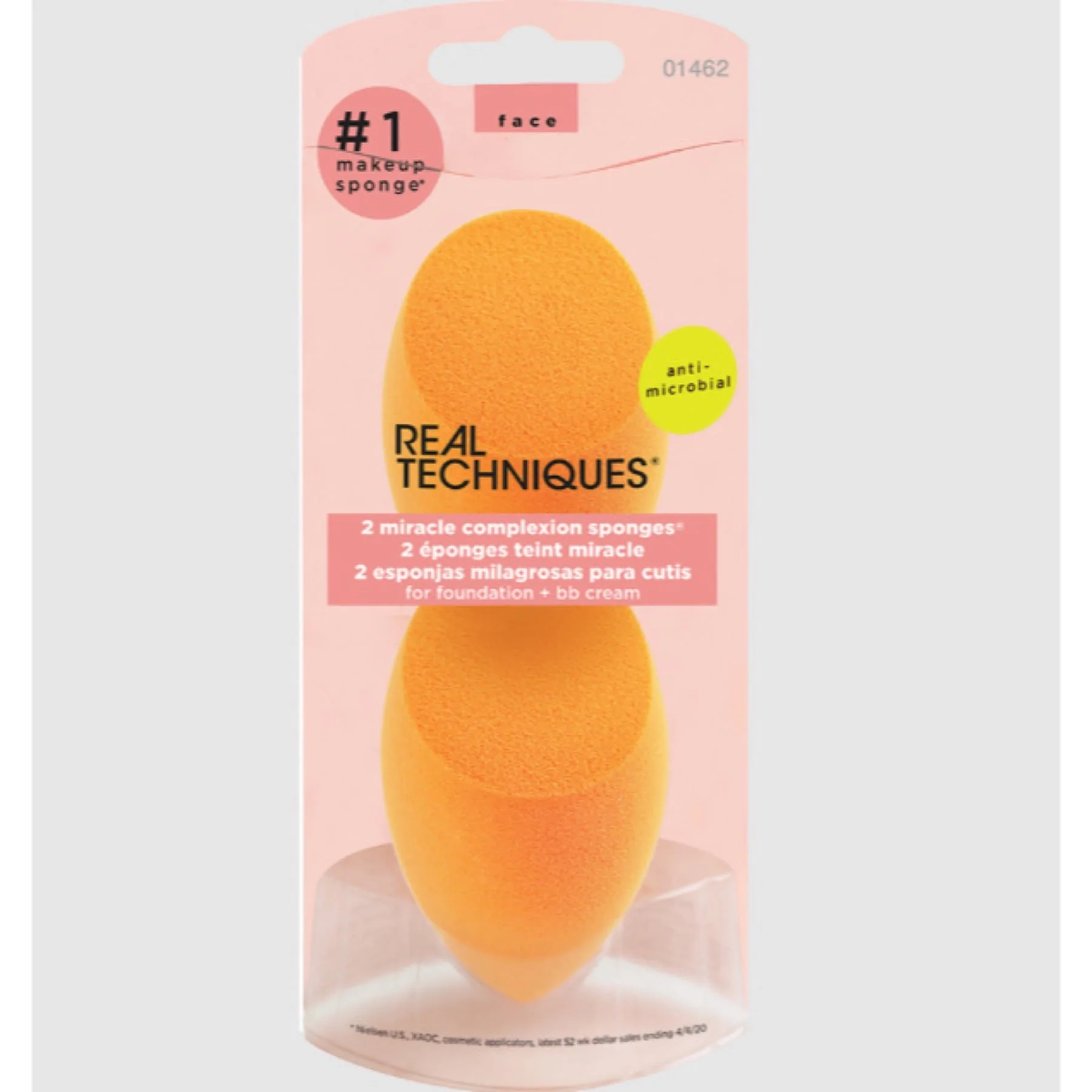 Real Techniques Miracle Complexion Sponge Duo, 2 Piece Set - Image 2