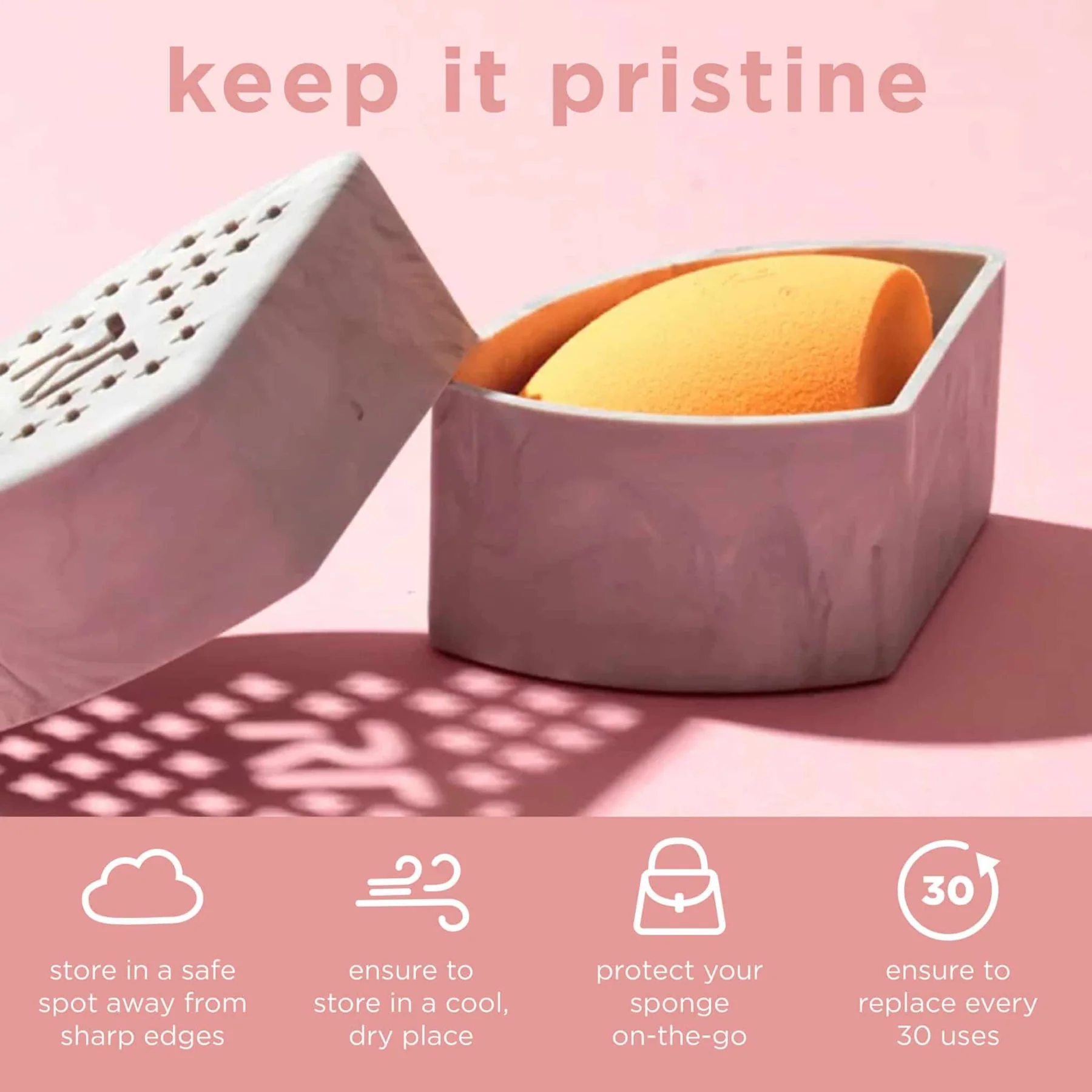 Real Techniques Miracle Complexion Sponge Duo, 2 Piece Set - Image 7