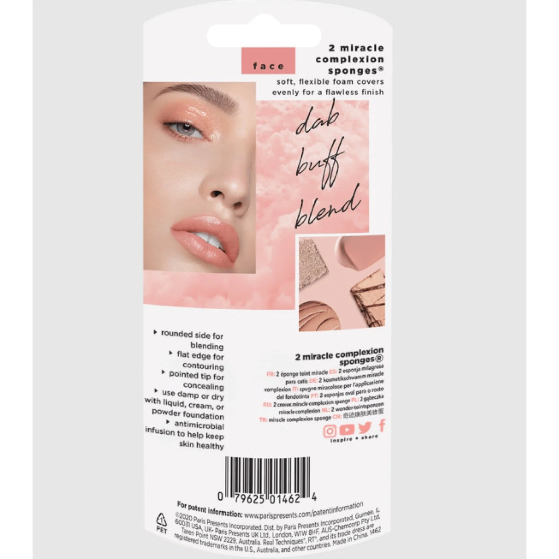 Real Techniques Miracle Complexion Sponge Duo, 2 Piece Set - Image 9