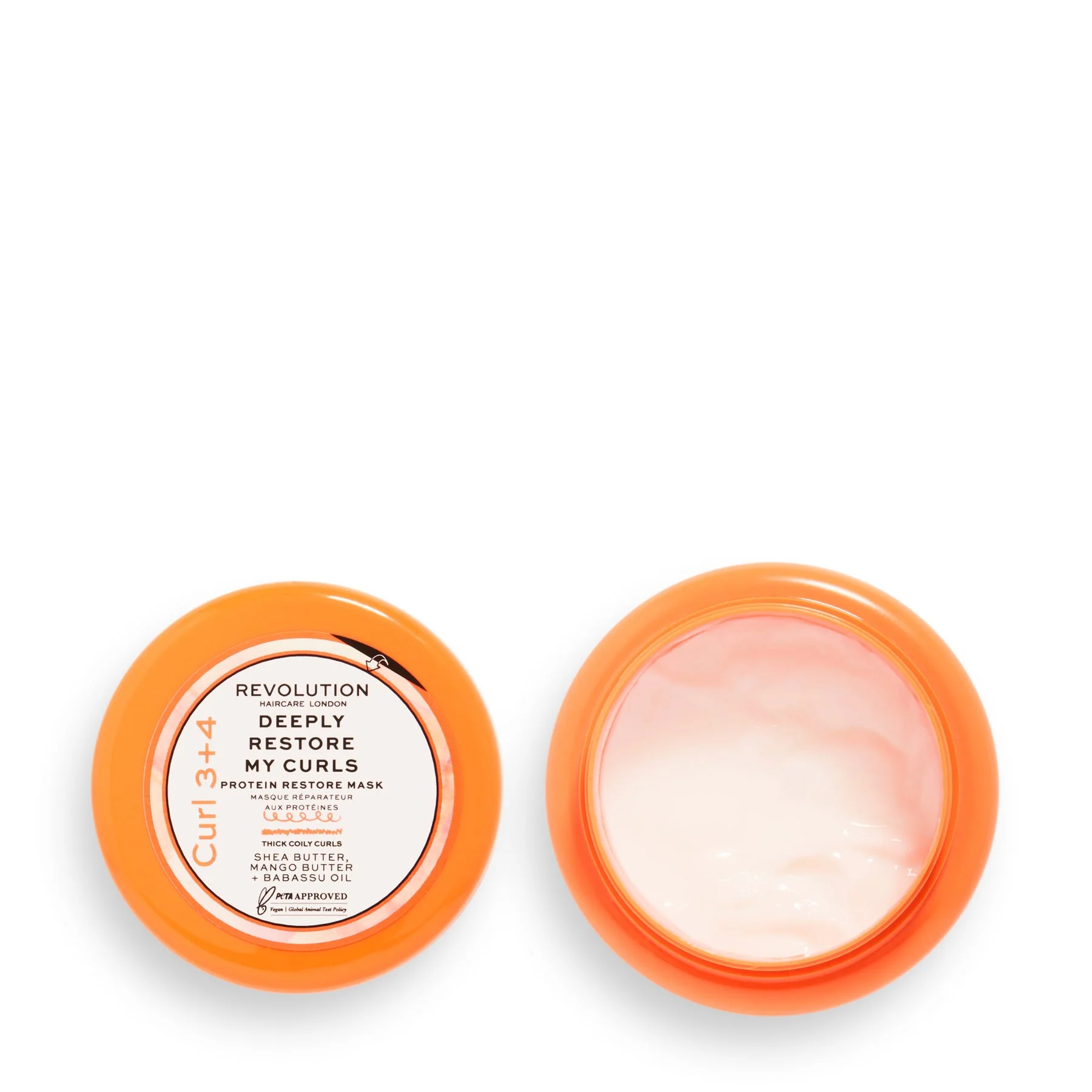 Revolution Haircare Deeply Restore My Curls Protein Hair Mask 220ml - Image 2
