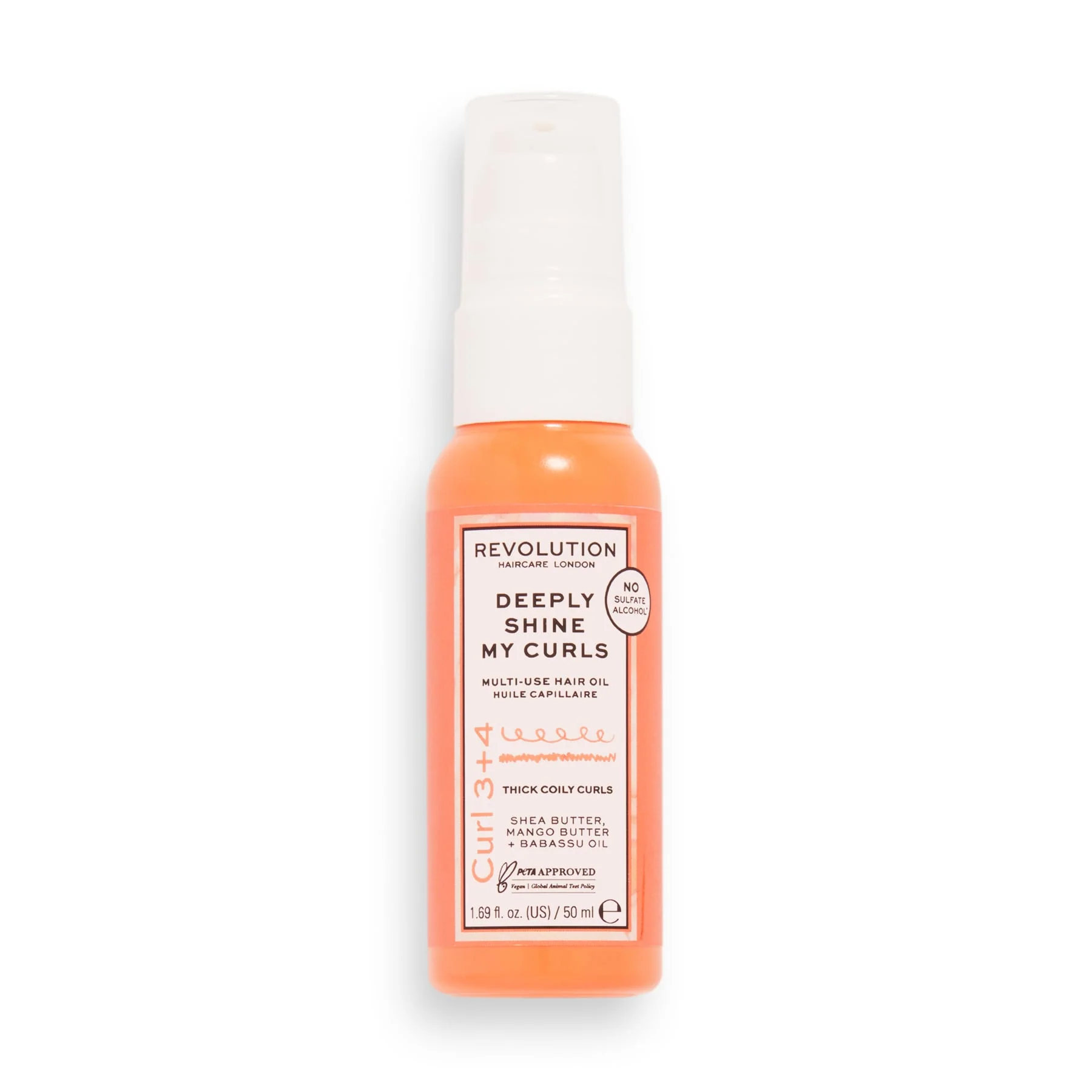 Revolution Haircare Shine My Curls Multi-use Hair Oil 50ml