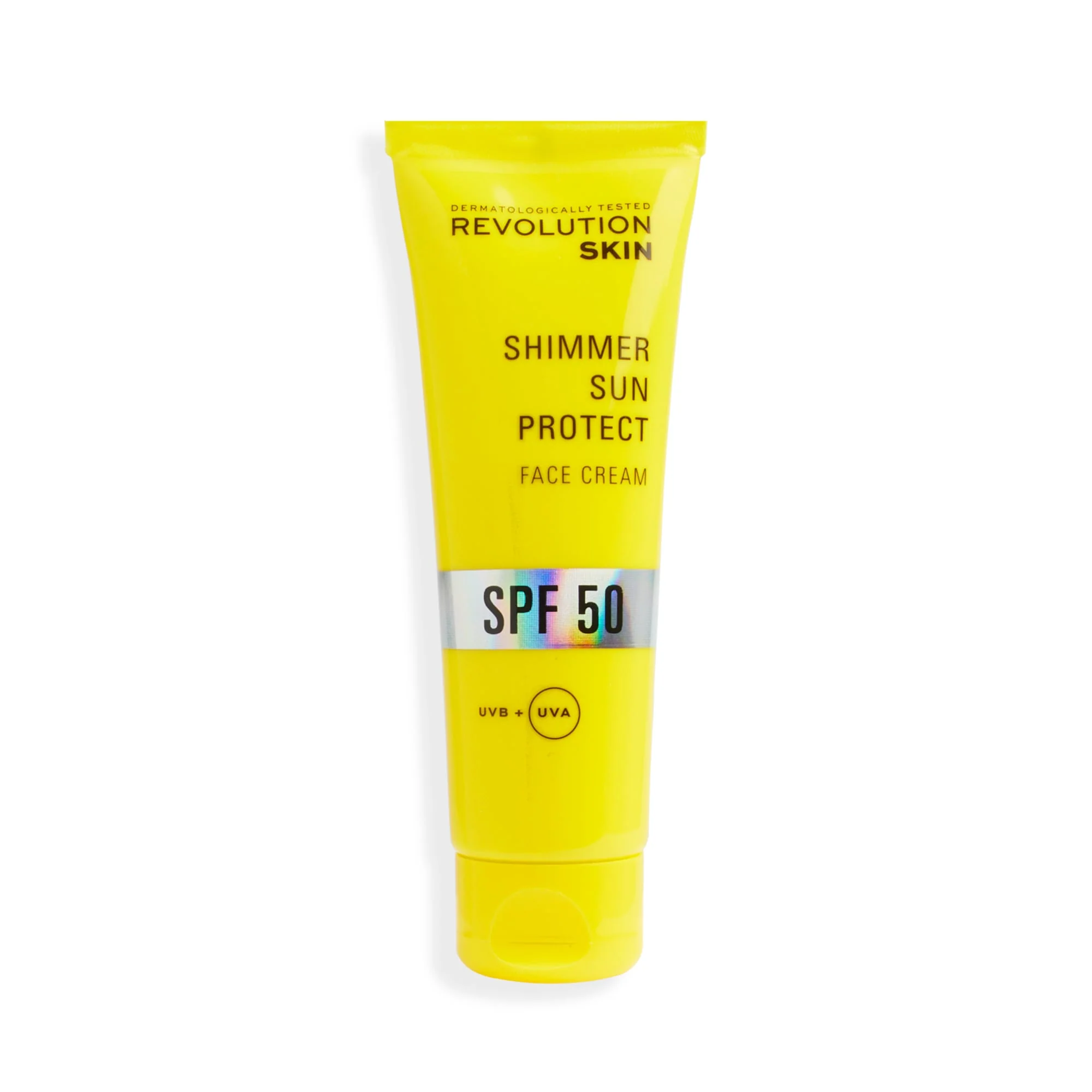 Revolution Skincare Shimmer Sun Protect Face Cream SPF50 50ml