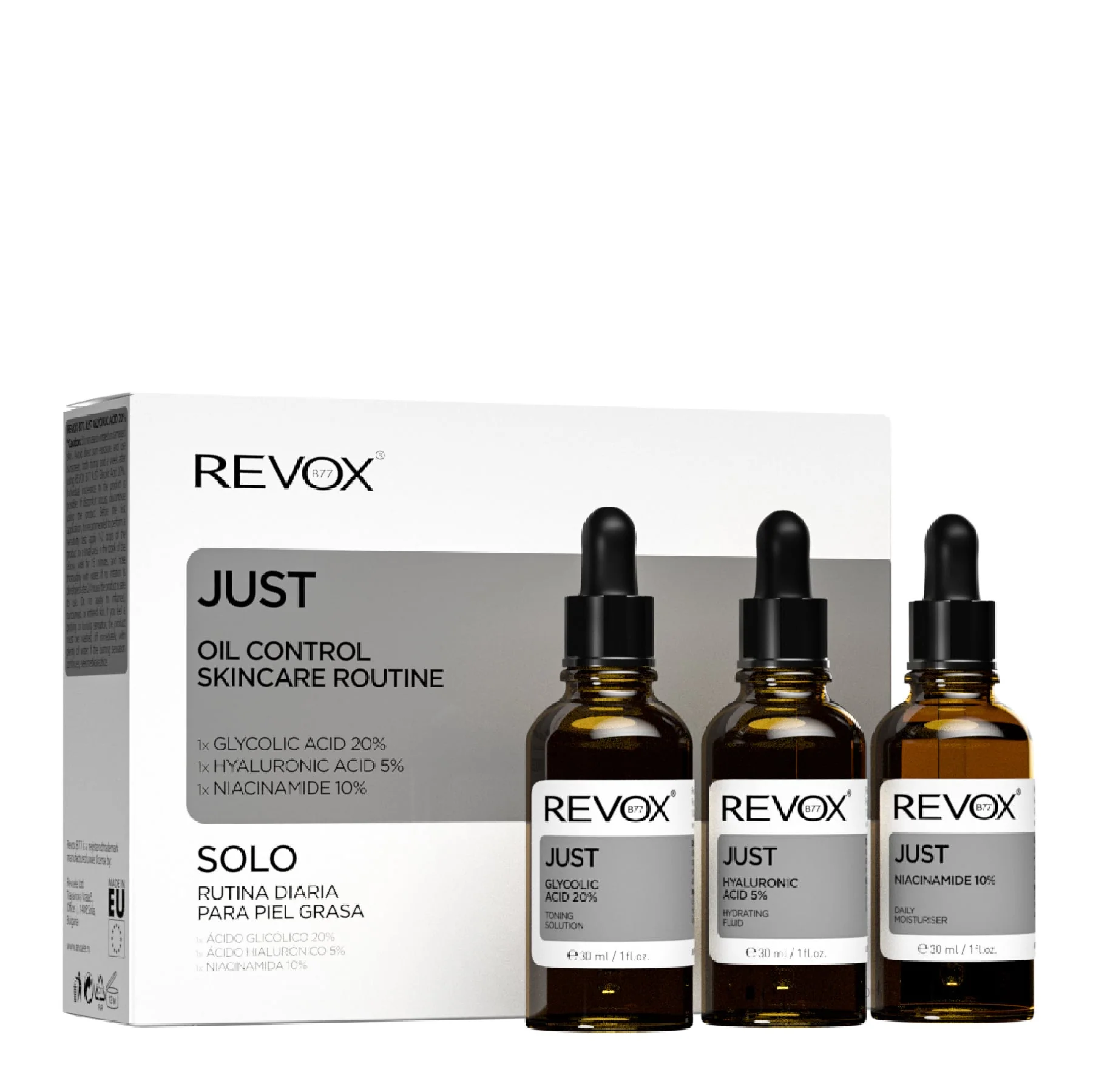 Revox B77 Just Oil Control Skincare Routine Set