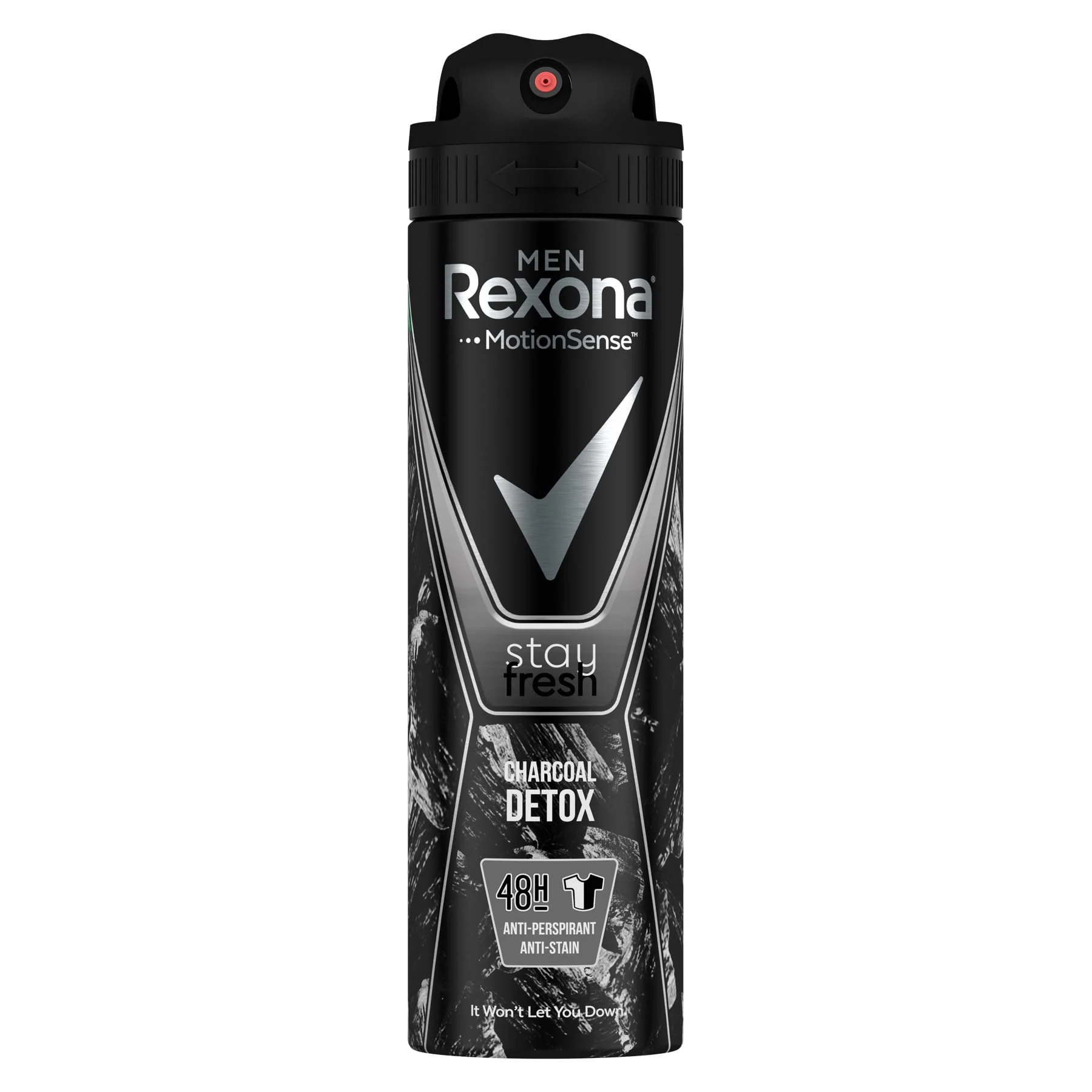 Rexona Men Anti-Perspirant Deodorant Spray Charcoal Detox 150ml
