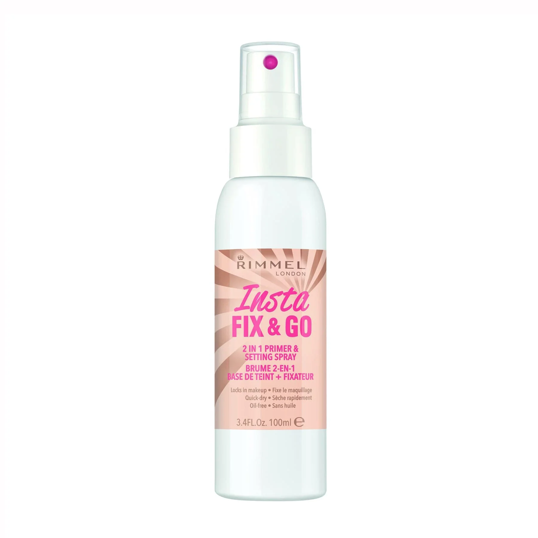 Rimmel Insta Fix & Go 2-in-1 Primer & Setting Spray 100ml
