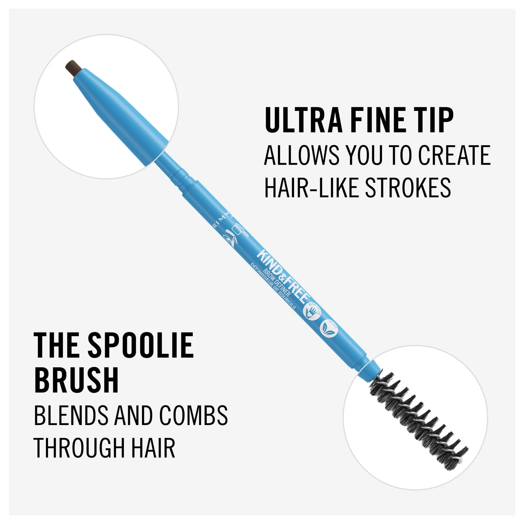 Rimmel Kind & Free Brow Definer 8g - Image 2
