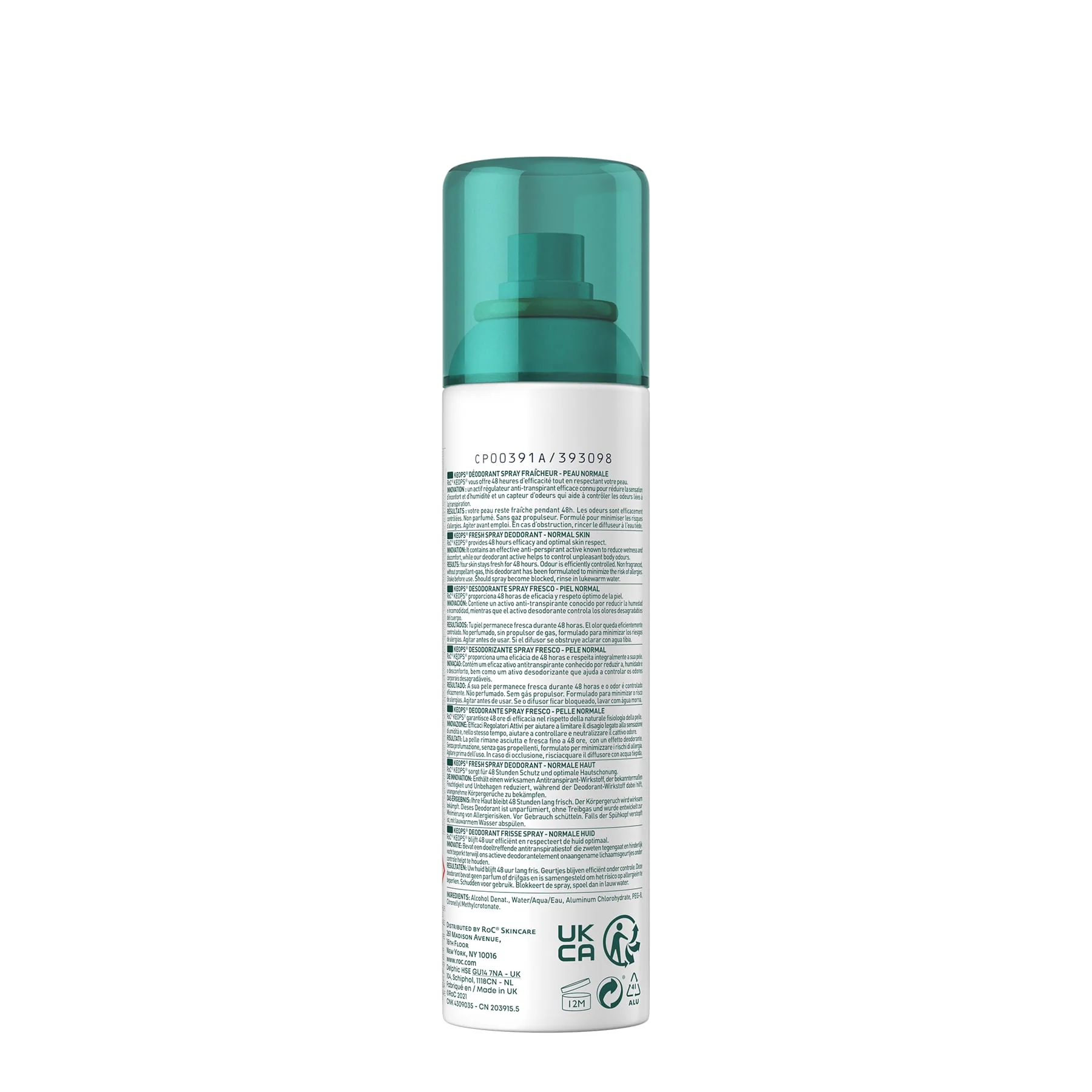RoC KEOPs Fresh Spray Deodorant 150ml - Image 2