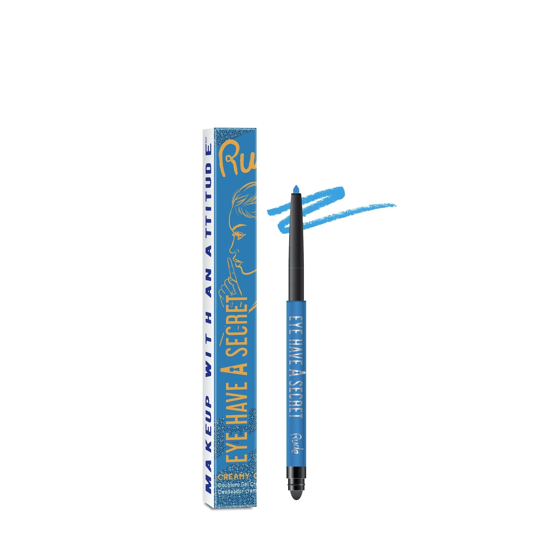 Rude Eye Have A Secret Creamy Gel Liner Liquid Eyeliner 0.27g