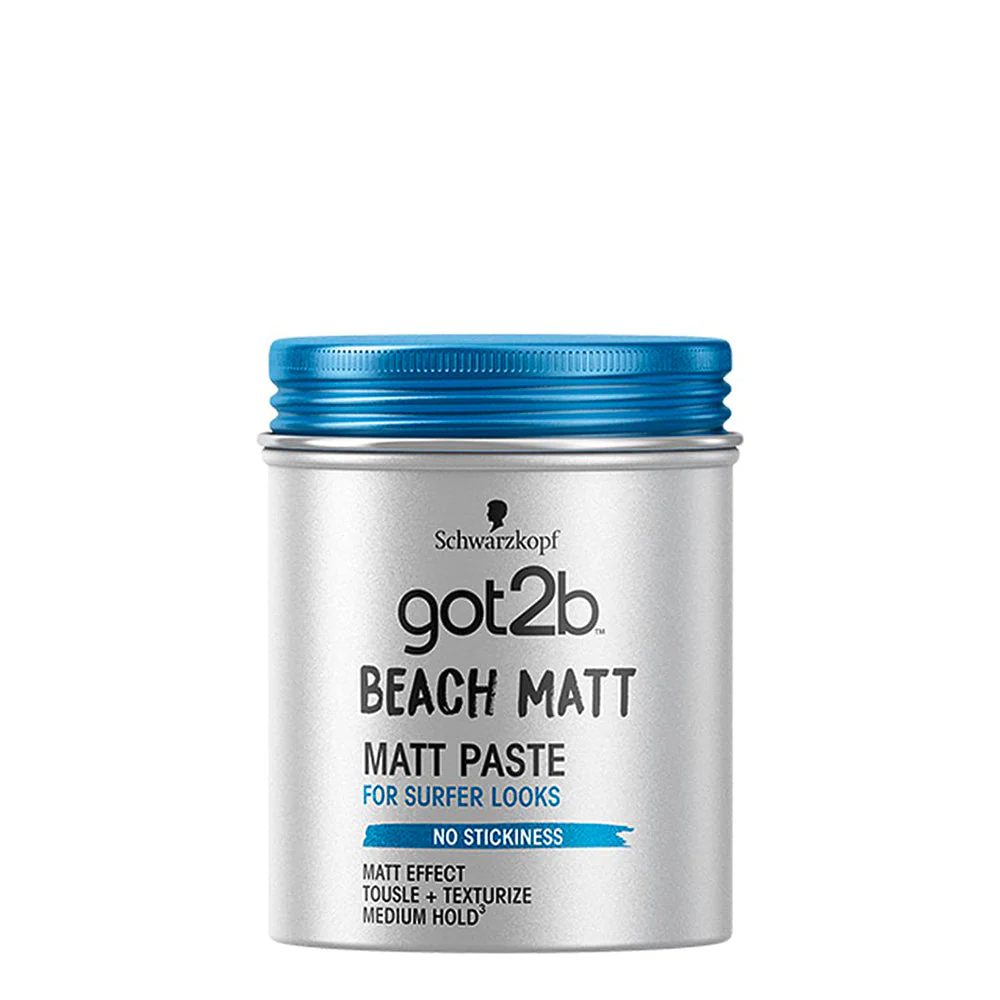 Schwarzkopf got2b Beach Matt Paste Hair Wax 100ml