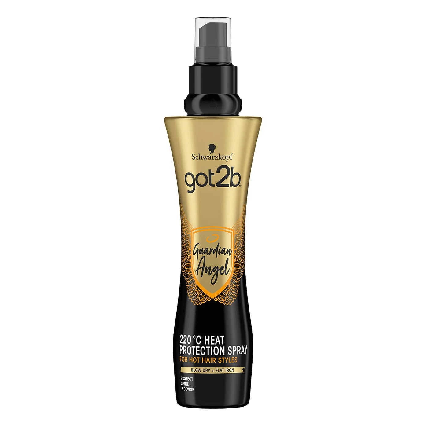 Schwarzkopf got2b Guardian Angel Heat Protection Hair Spray 200ml