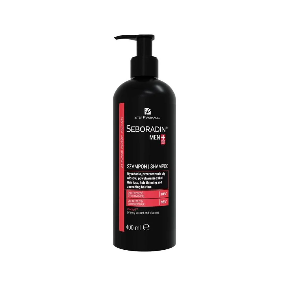 Seboradin Shampoo for Men for Hair Loss Treatment 400ml