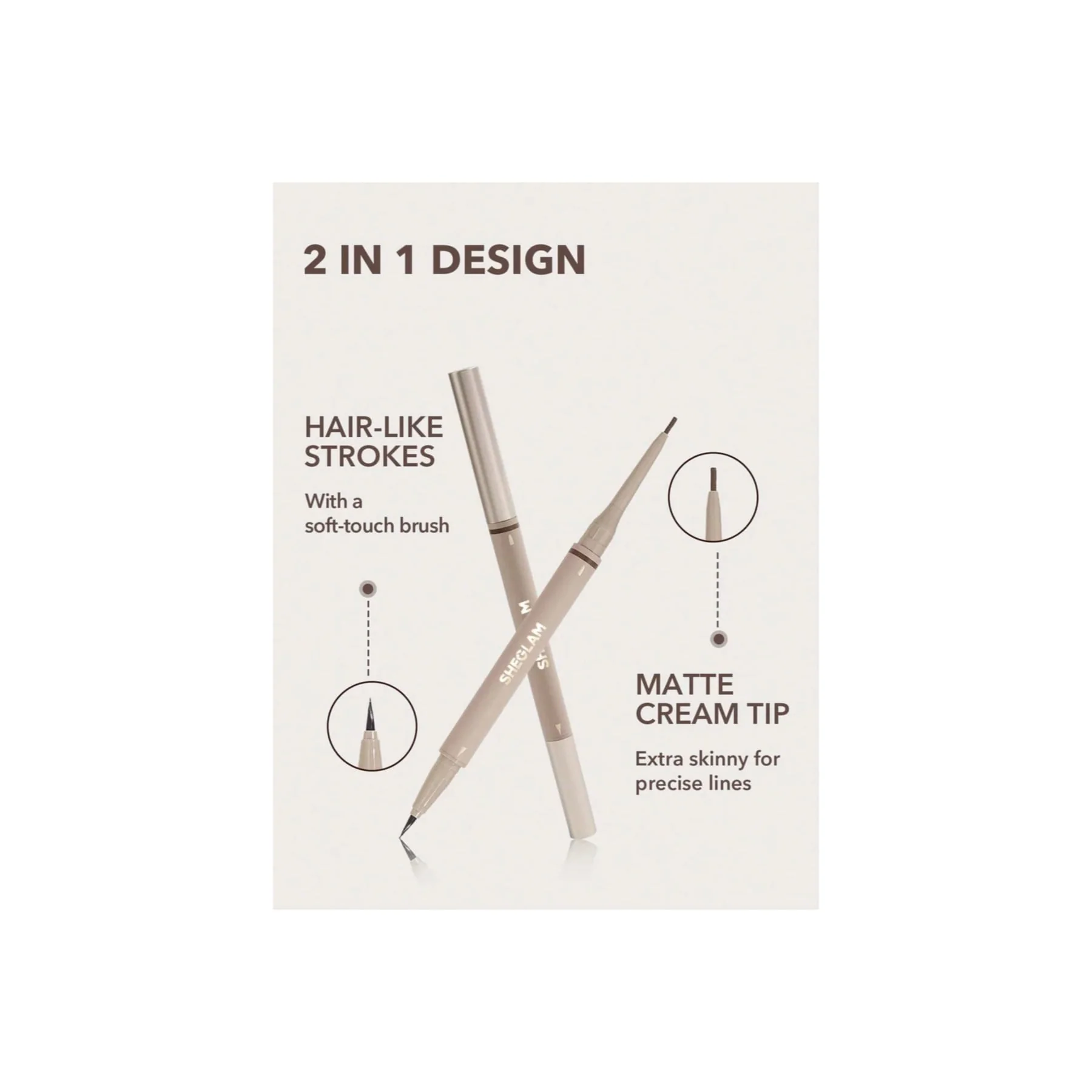 Sheglam Brows On Demand 2-In-1 Brow Pencil - Image 16