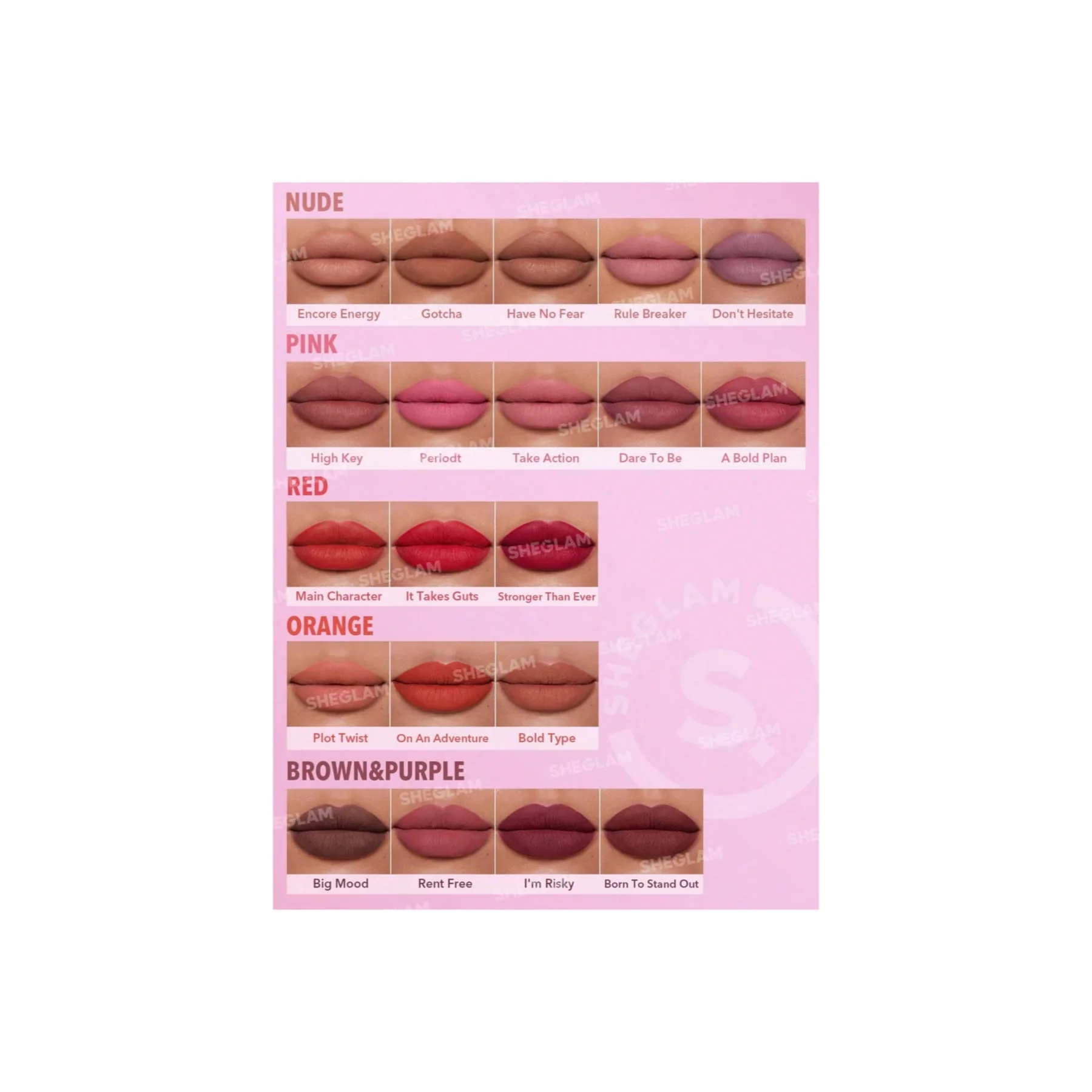 Sheglam Dynamatte Boom Long-lasting Matte Lipstick - Image 5