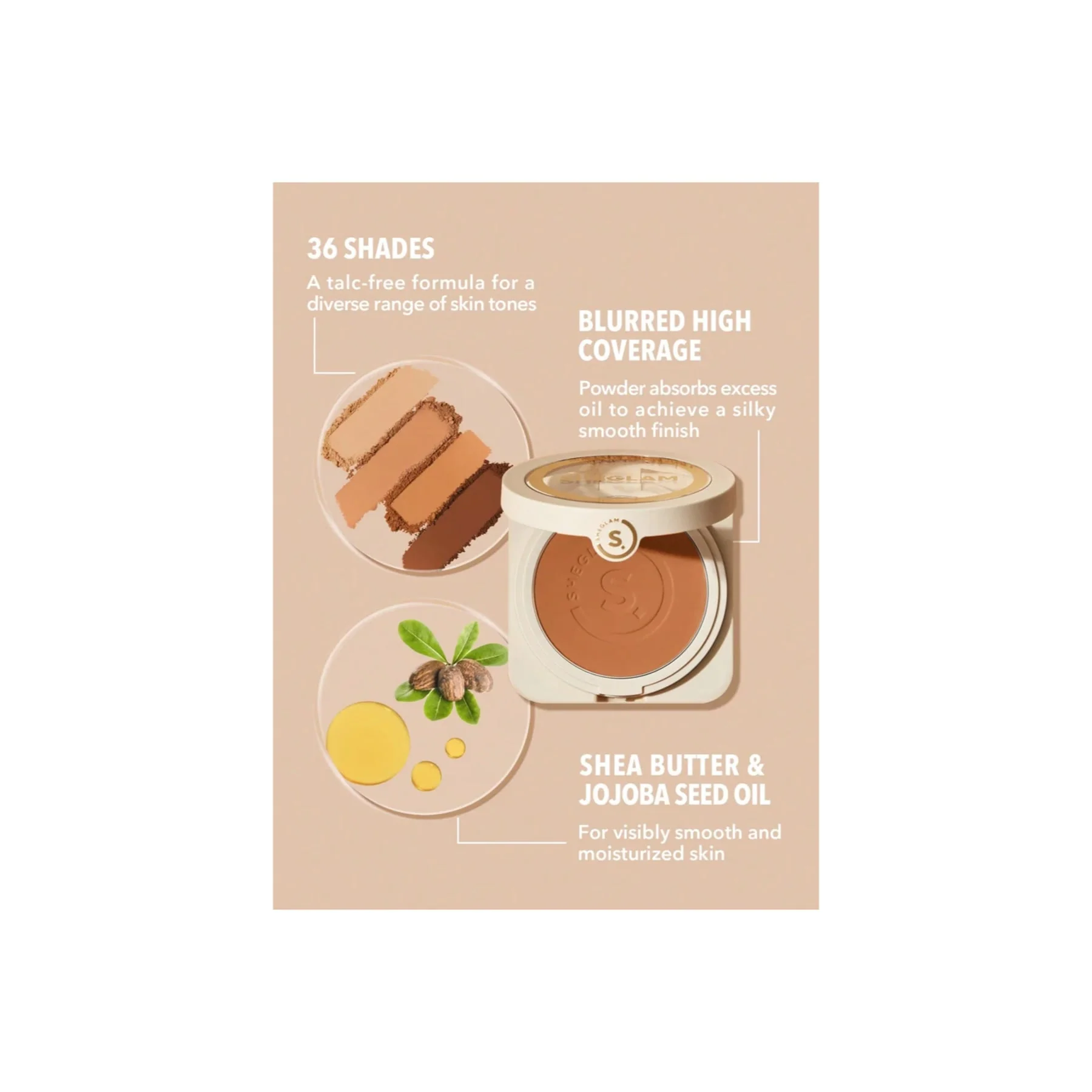 Sheglam Skin-Focus High Coverage Powder Foundation - Image 14