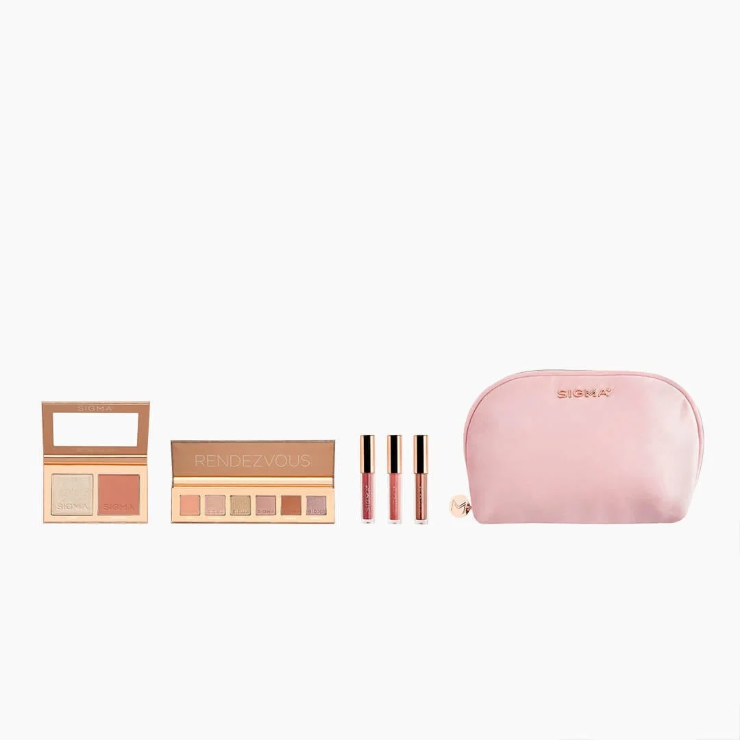Sigma Beauty Rendezvous Holiday Collection 4 sets
