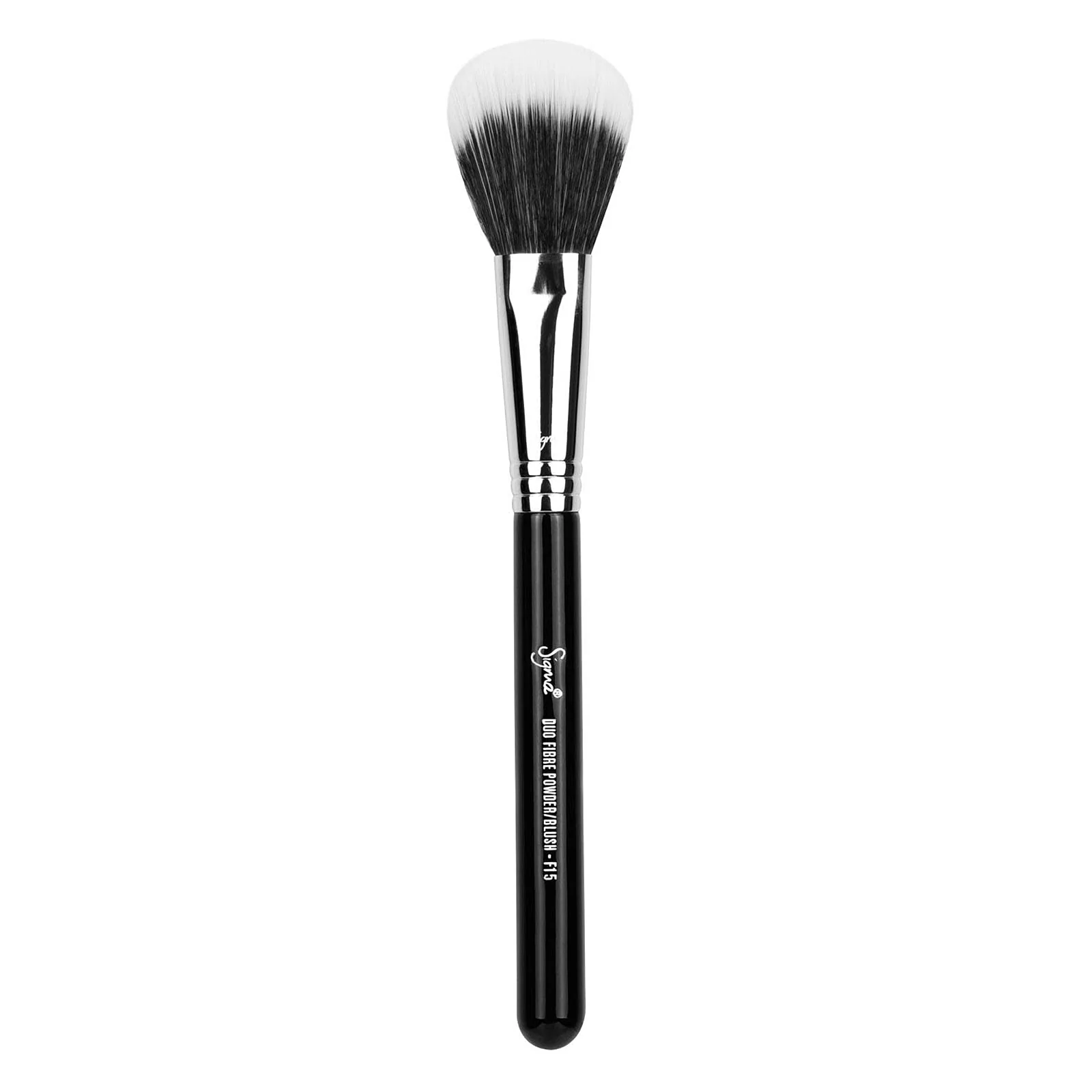 Sigma F15 Duo Fibre Powder Blush Brush Black/Silver