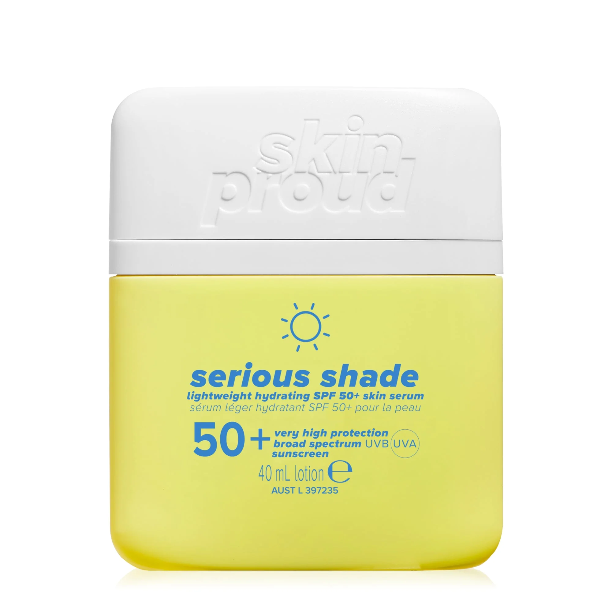 Skin Proud Serious Shade SPF 50+ Sunscreen 40ml