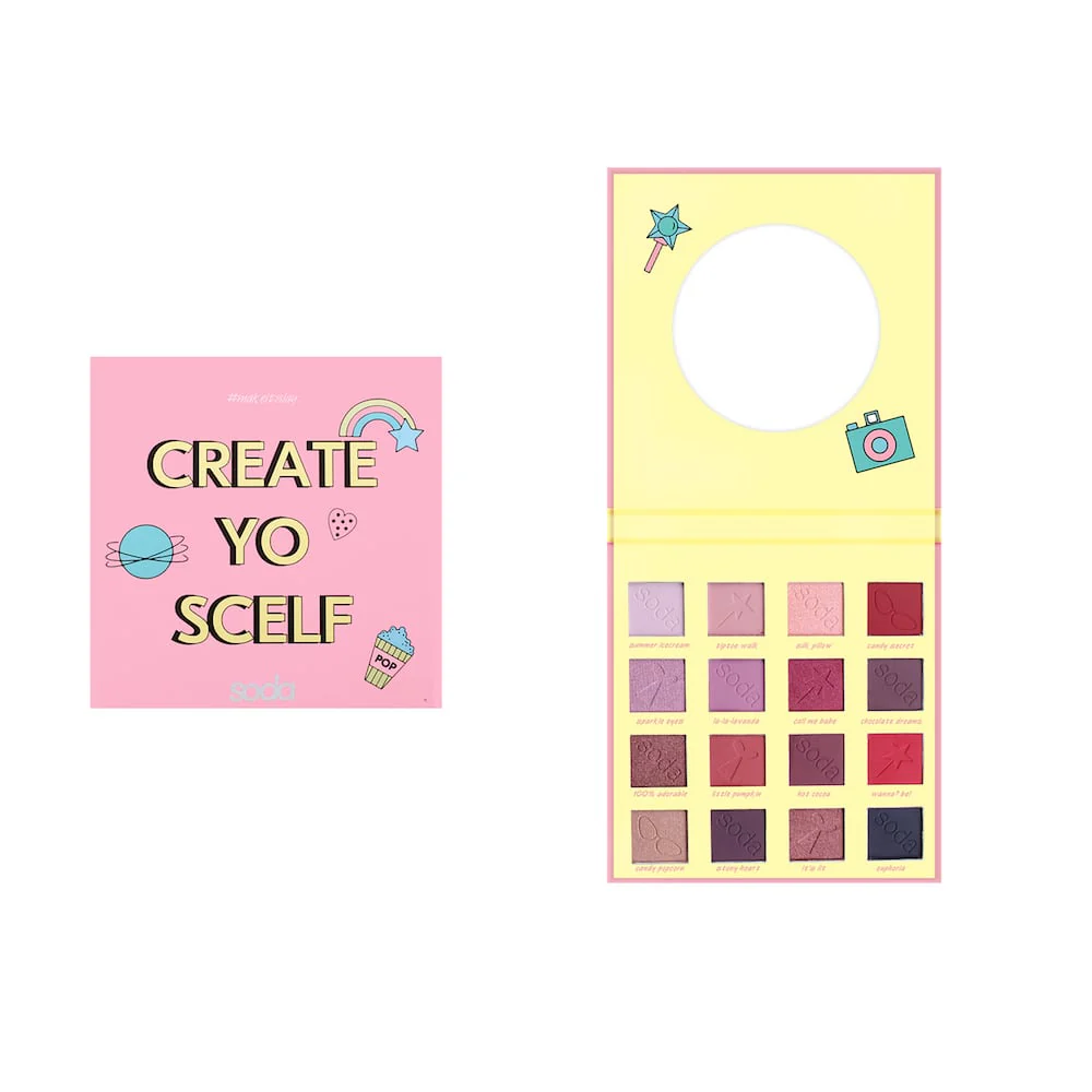 Soda Create Yo'Scelf #makeitslay Eyeshadow Palette