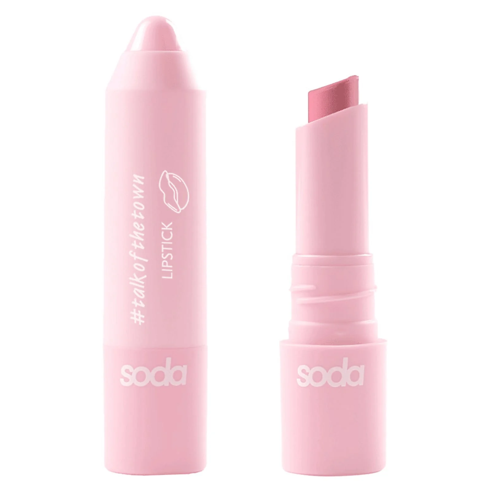 Soda #Talkofthetown Lipstick 007 Nude Queen 3g