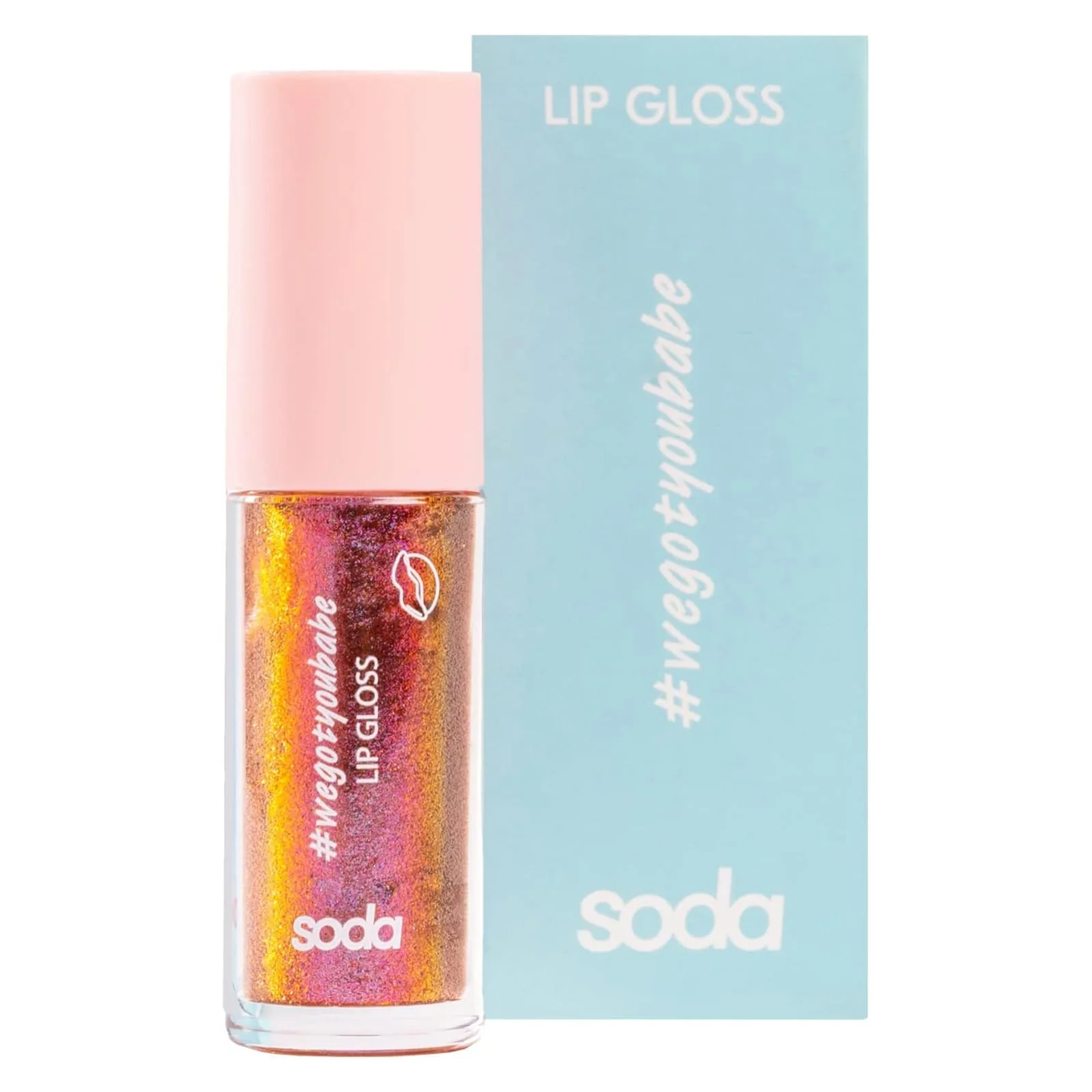 Soda Wegotyoubabe Glitter Lip Gloss 104 Bronze Goddes 3.8ml